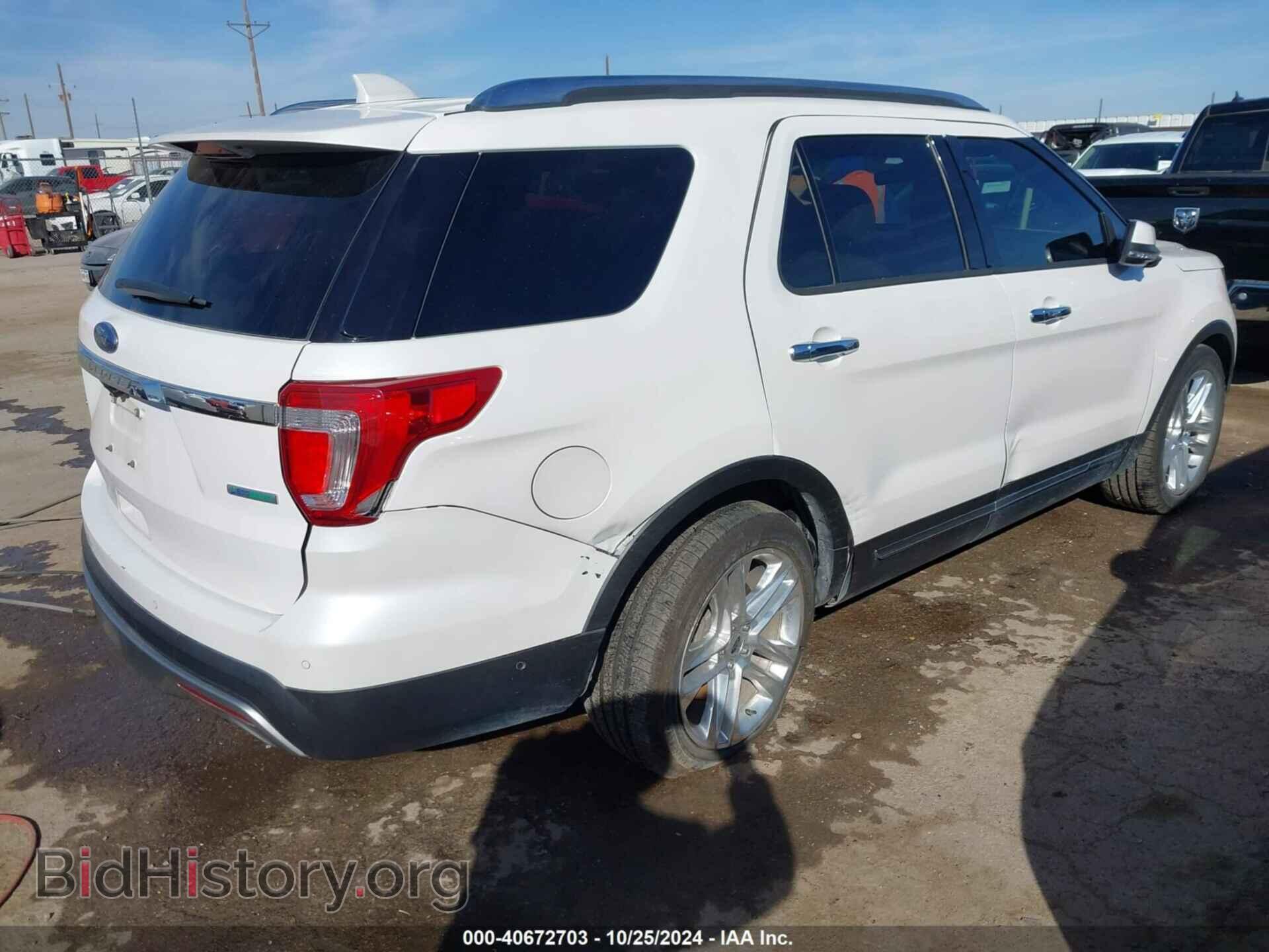 2016 FORD EXPLORER - VIN: 1FM5K7FH9GGD01269 - Фото 4