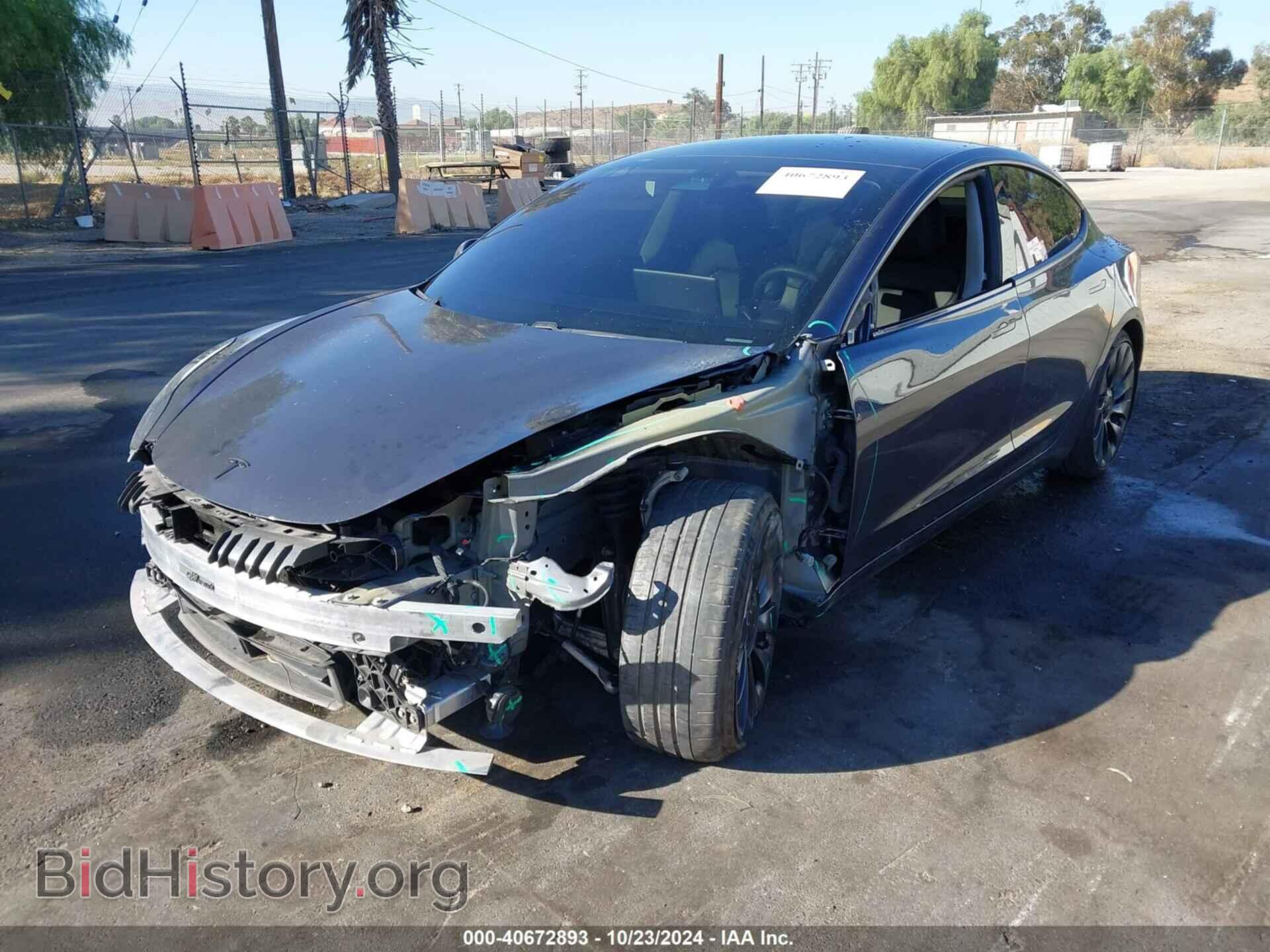 2021 TESLA MODEL 3 - VIN: 5YJ3E1EC4MF990570 - Фото 2