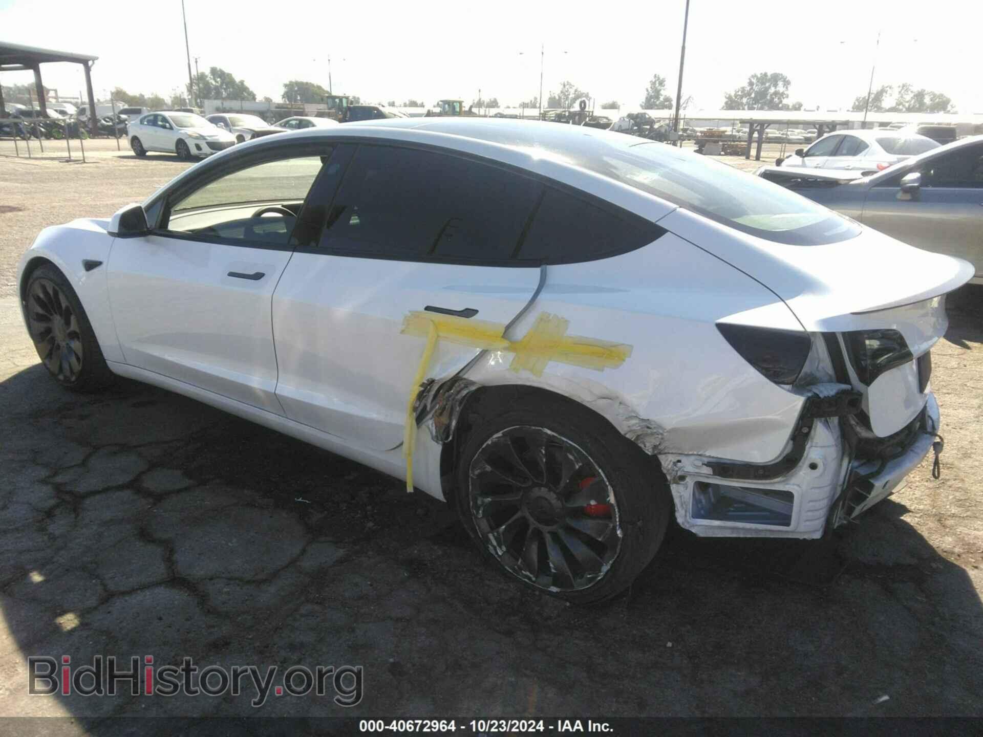 2022 TESLA MODEL 3 - VIN: 5YJ3E1EC2NF275577 - Фото 3