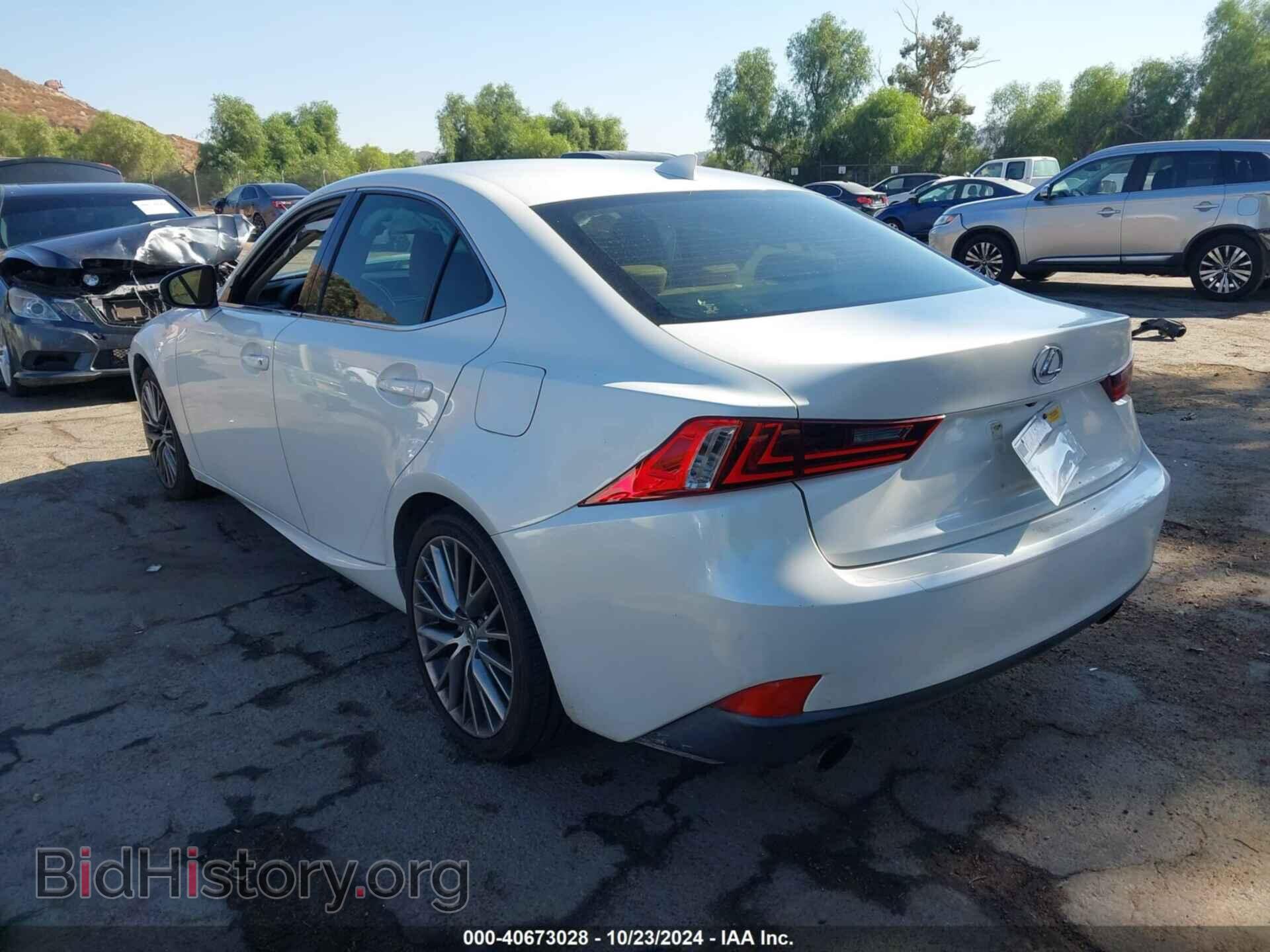 2014 LEXUS IS 250 - VIN: JTHBF1D28E5028680 - Фото 3