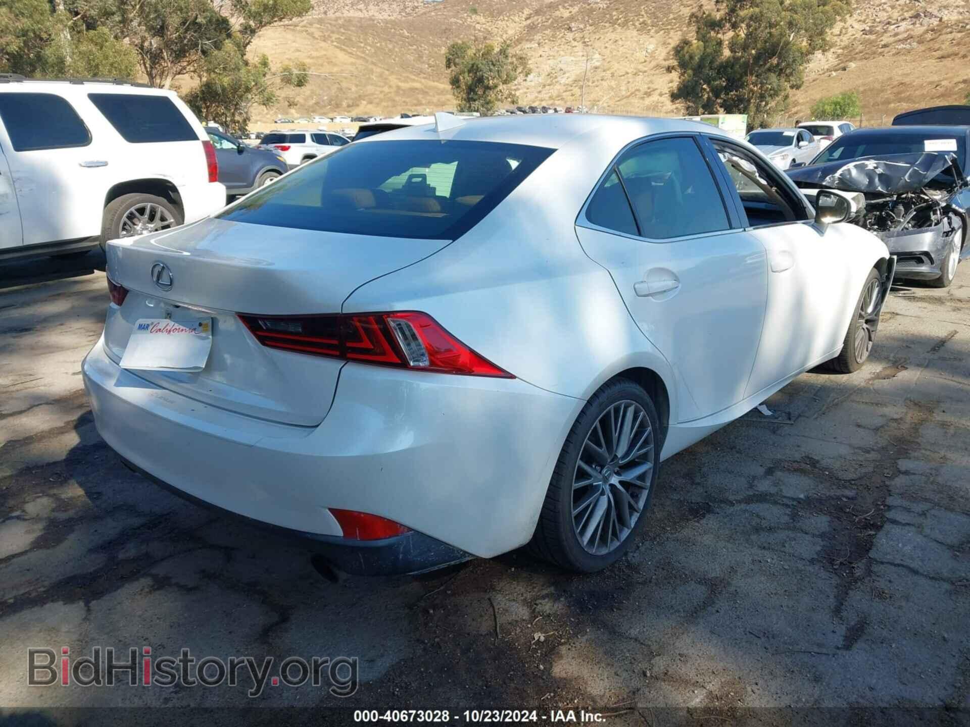 2014 LEXUS IS 250 - VIN: JTHBF1D28E5028680 - Фото 4