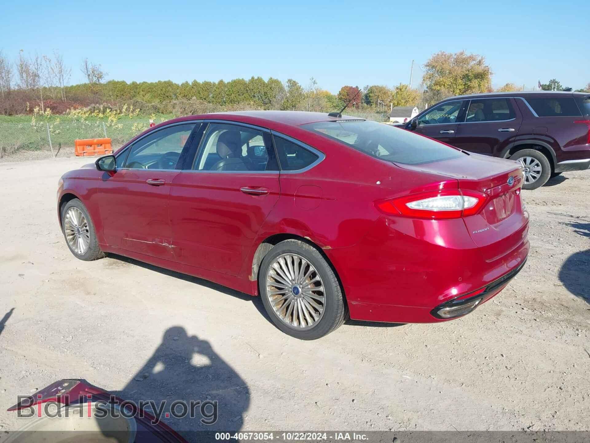 2014 FORD FUSION - VIN: 3FA6P0D93ER189531 - Фото 3
