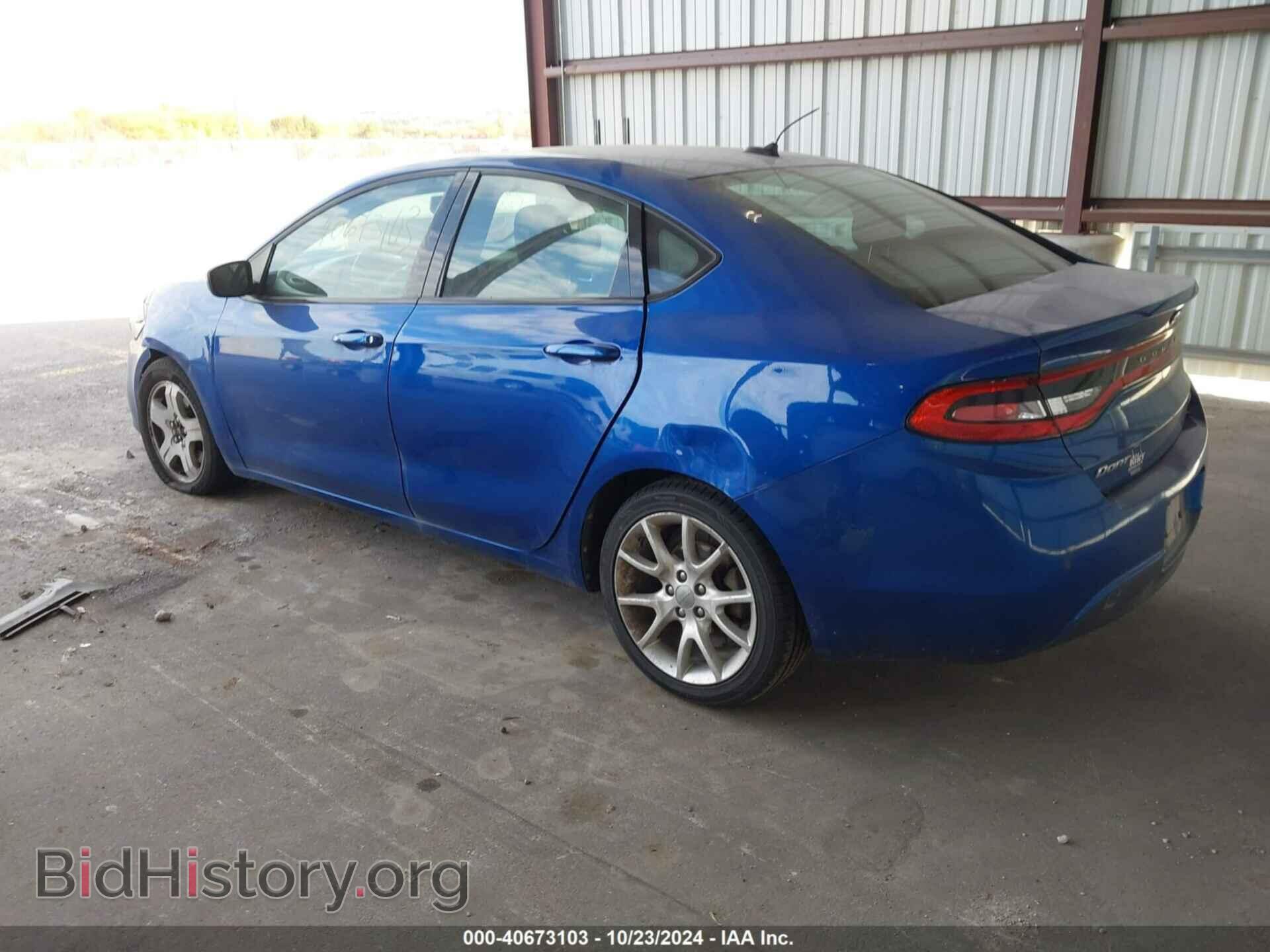 2013 DODGE DART - VIN: 1C3CDFBA1DD109936 - Фото 3
