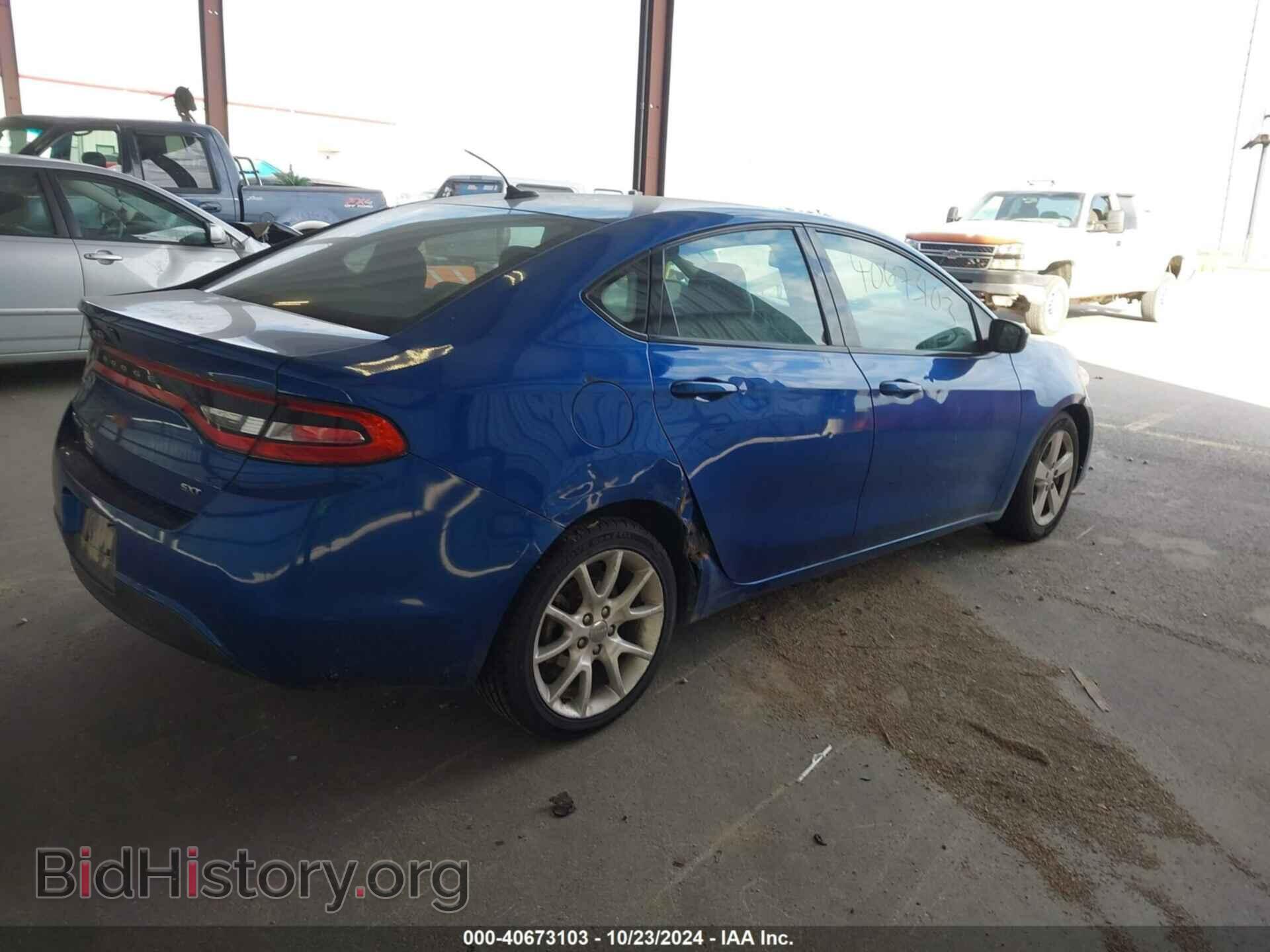 2013 DODGE DART - VIN: 1C3CDFBA1DD109936 - Фото 4