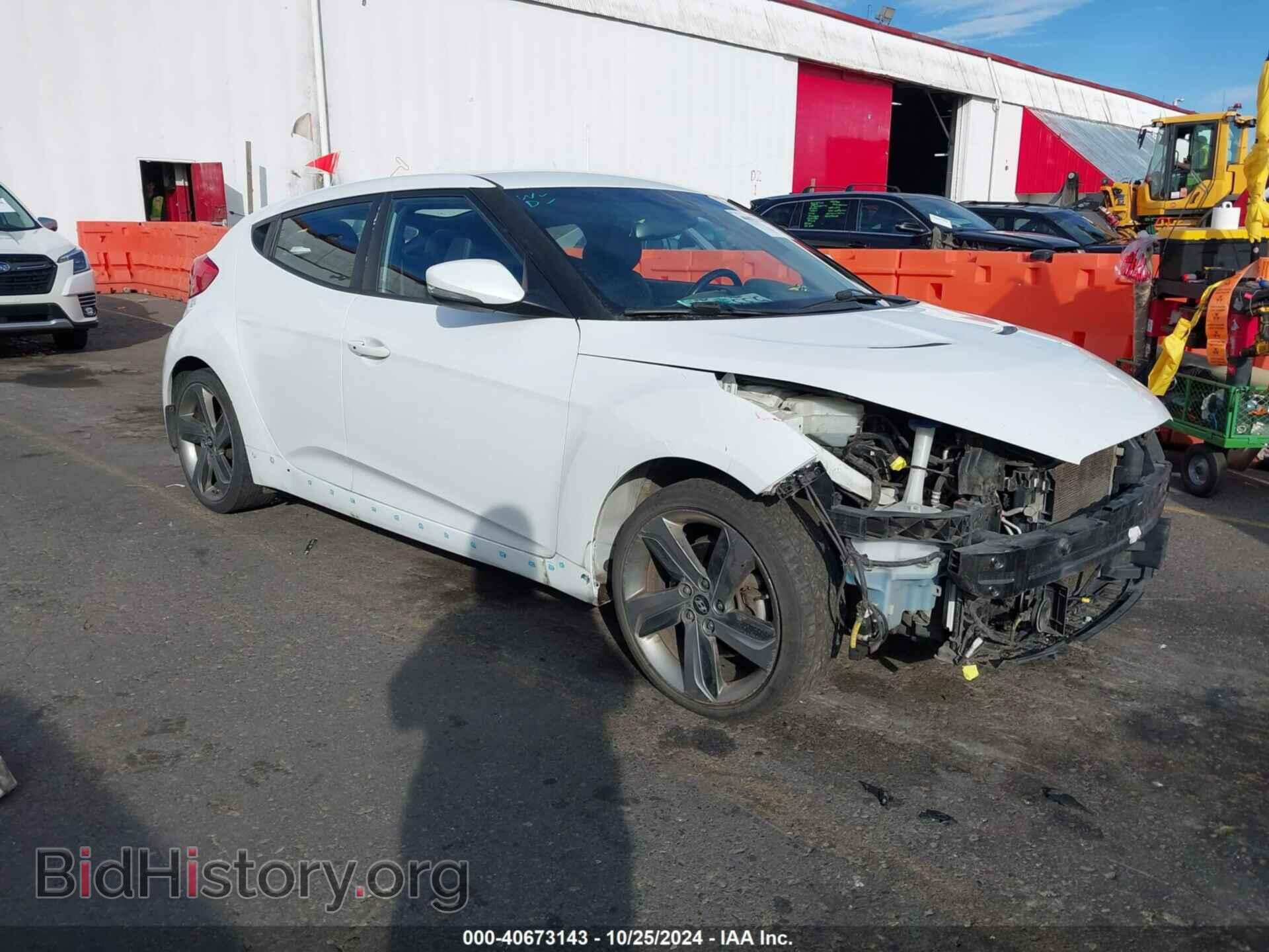 Photo KMHTC6AEXEU211056 - HYUNDAI VELOSTER 2014