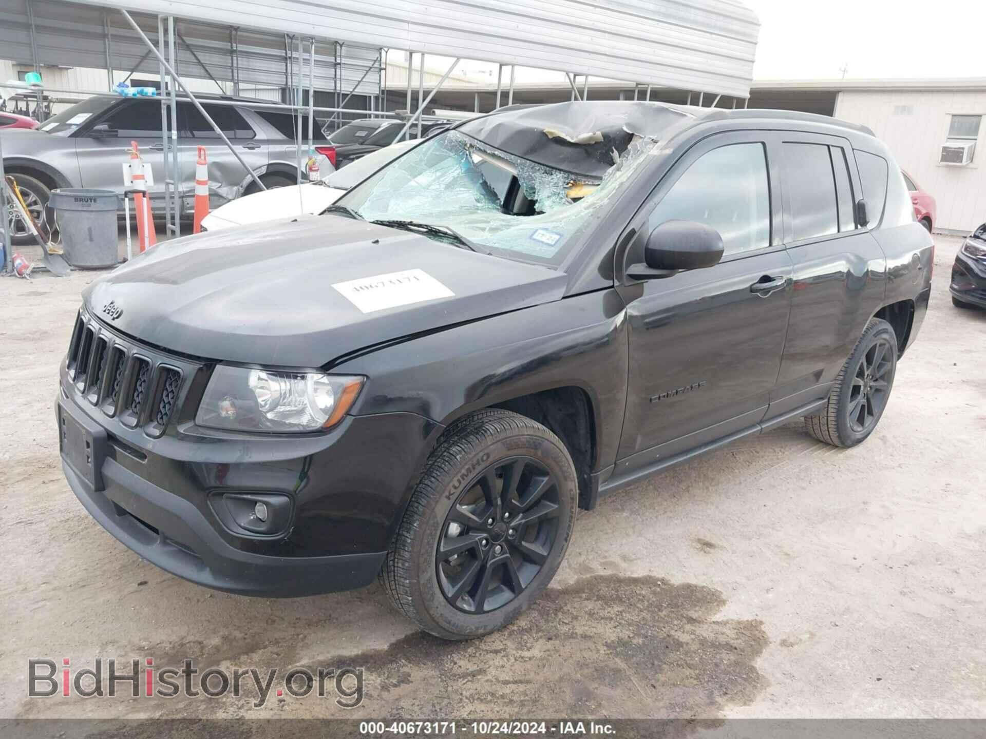 2014 JEEP COMPASS - VIN: 1C4NJCBA3ED823144 - Фото 2