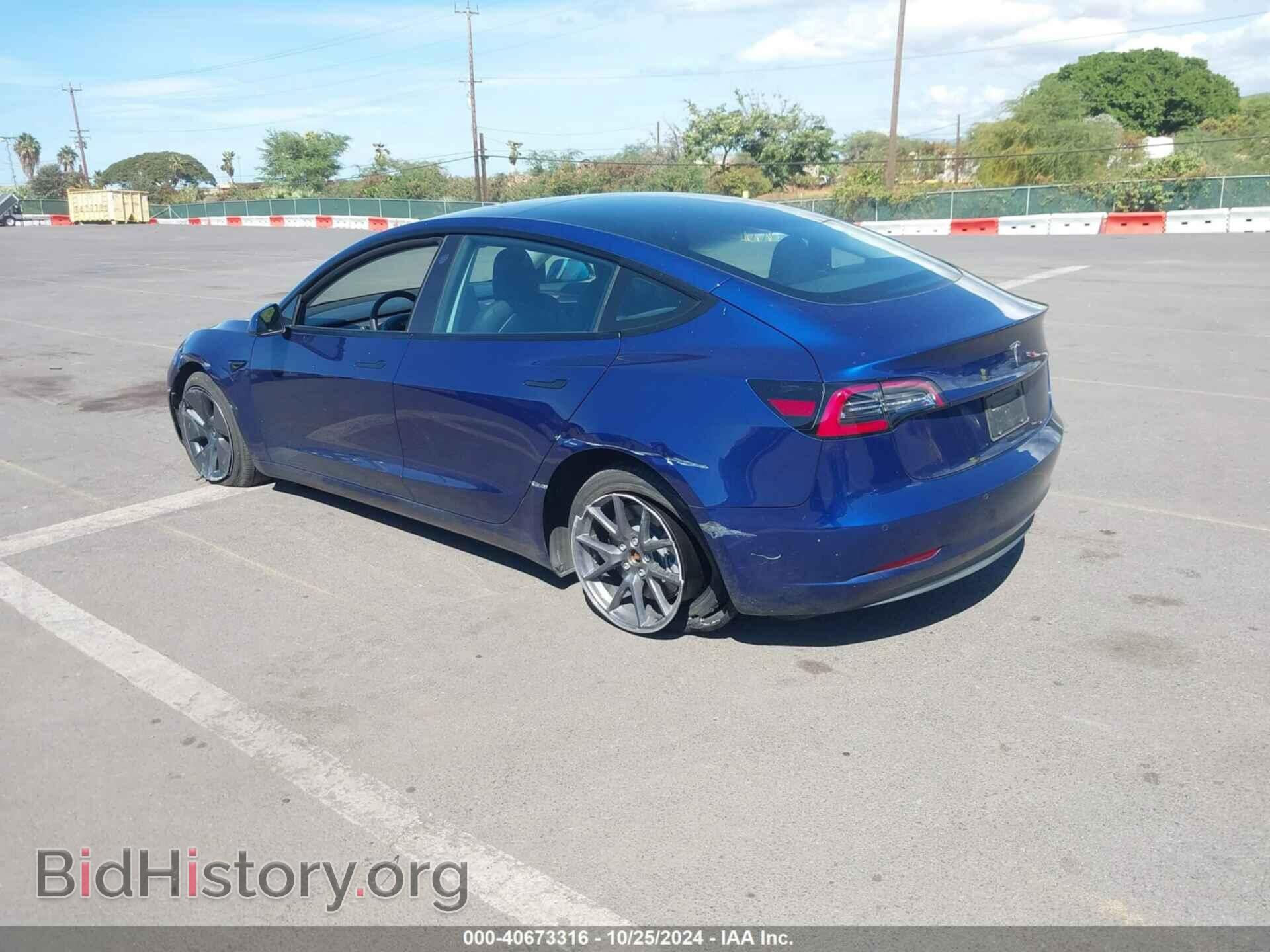 2022 TESLA MODEL 3 - VIN: 5YJ3E1EA5NF333616 - Фото 3