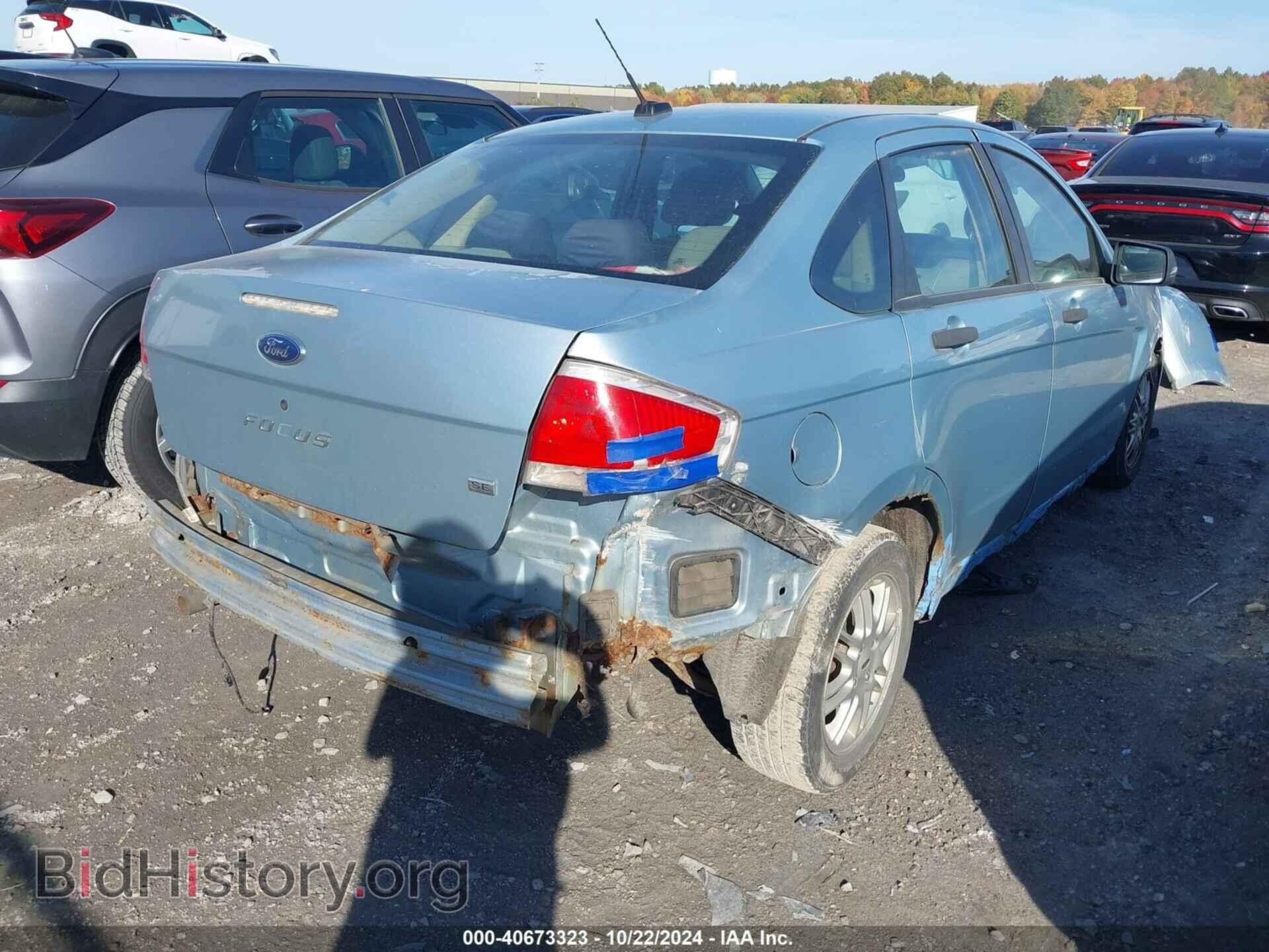 2009 FORD FOCUS - VIN: 1FAHP35NX9W205958 - Фото 4