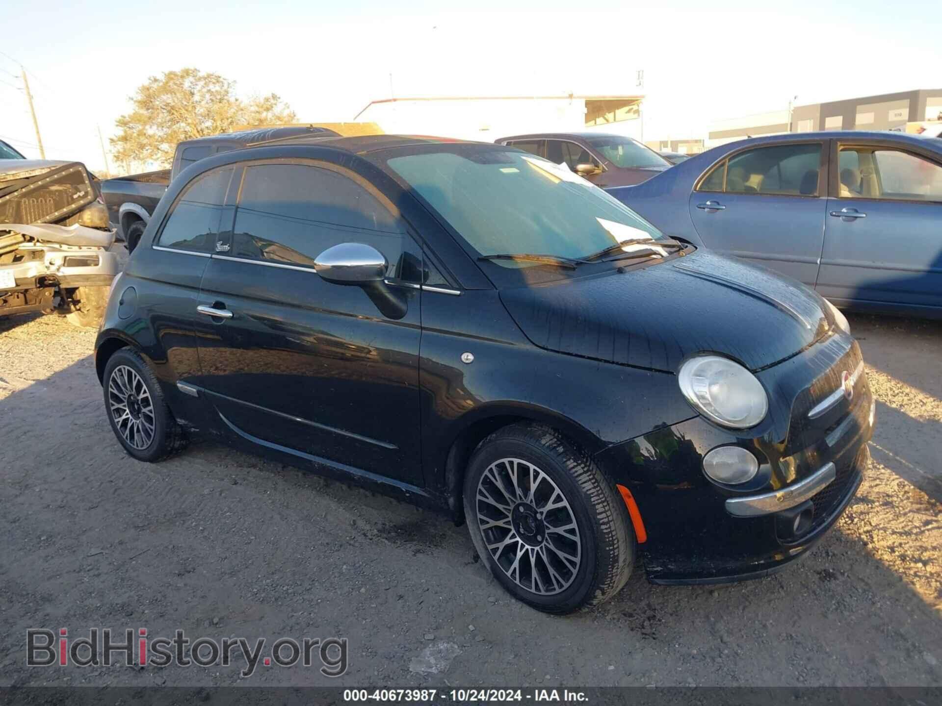 Photo 3C3CFFER2CT296043 - FIAT 500C 2012