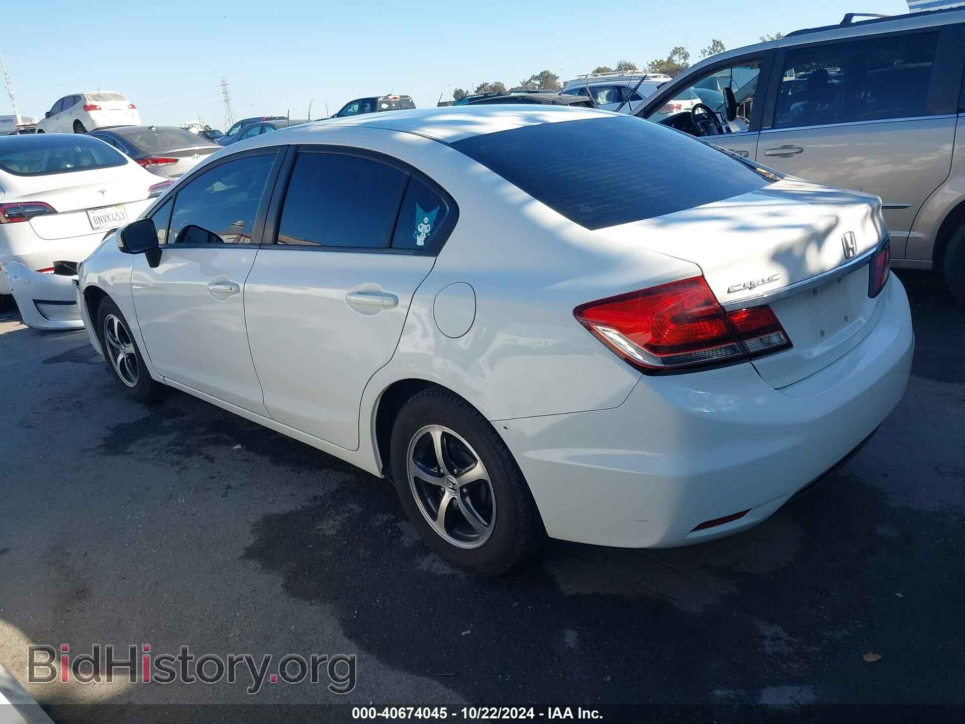 2015 HONDA CIVIC - VIN: 19XFB2F77FE291438 - Фото 3