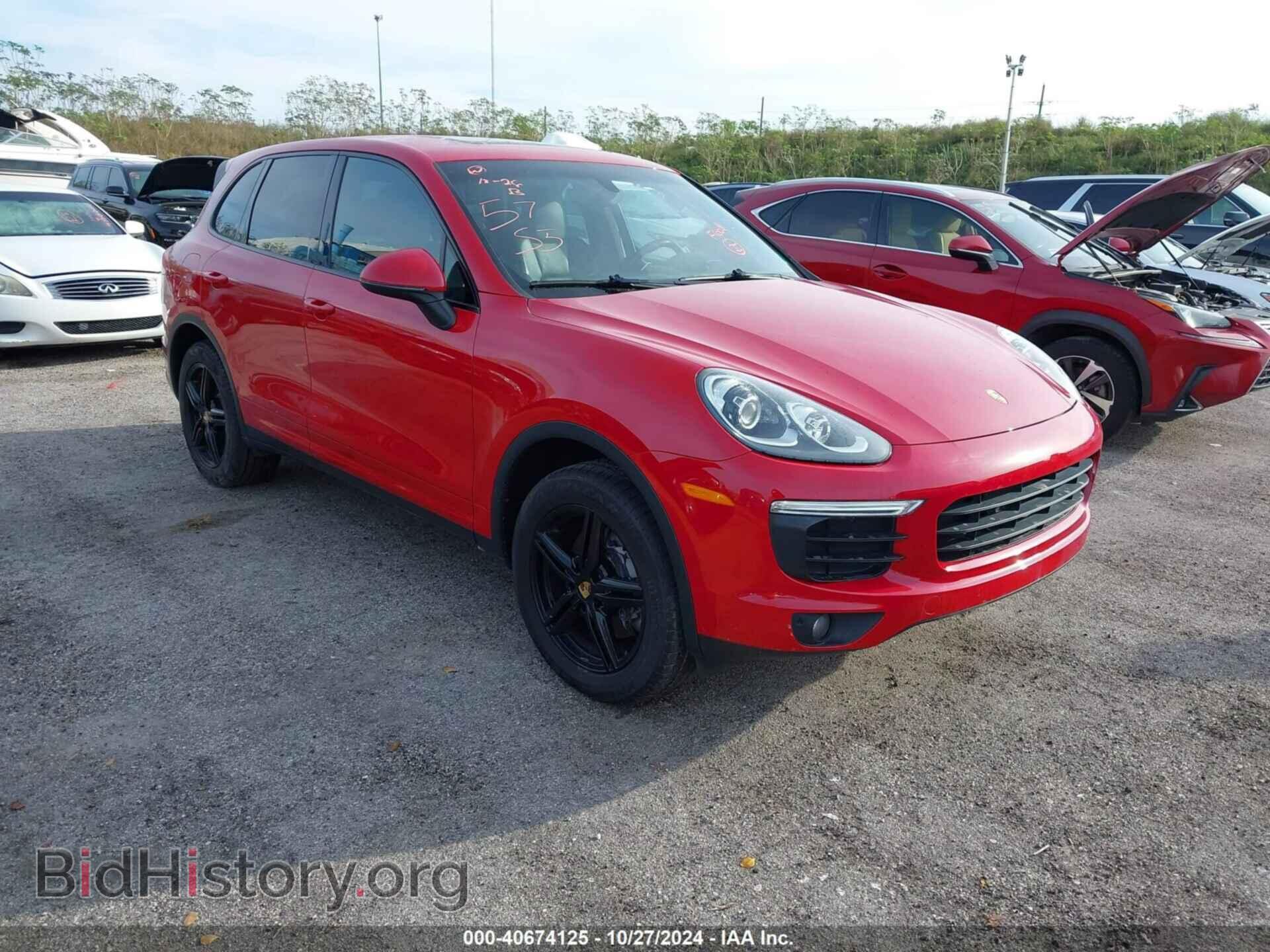 Фотография WP1AA2A20GKA15088 - PORSCHE CAYENNE 2016