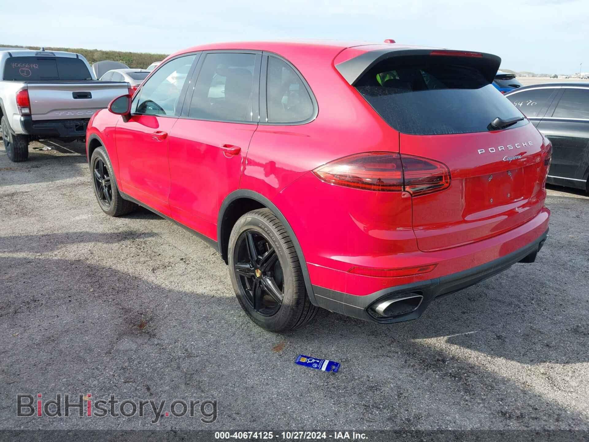 2016 PORSCHE CAYENNE - VIN: WP1AA2A20GKA15088 - Фото 3