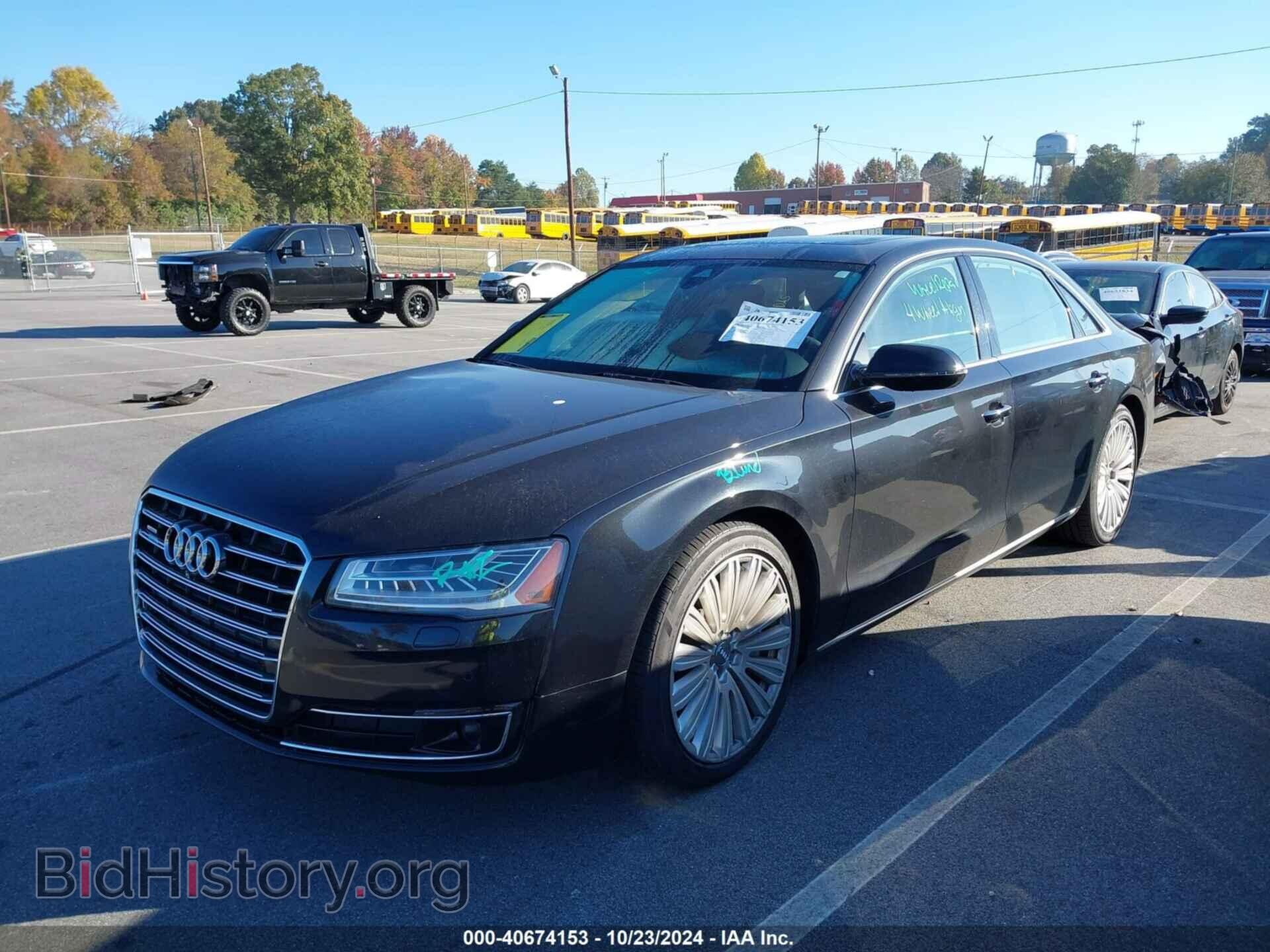 2015 AUDI A8 L - VIN: WAU3GAFD3FN013357 - Фото 2