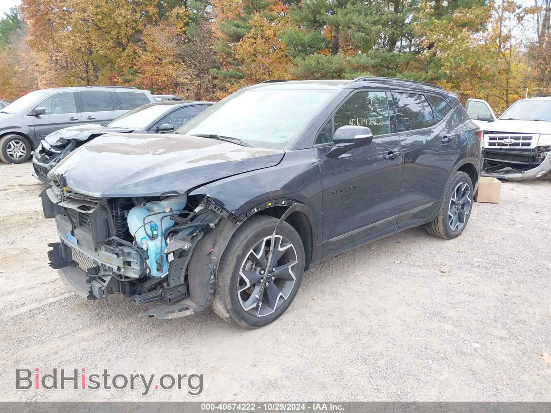 2020 CHEVROLET BLAZER - VIN: 3GNKBKRS2LS702540 - Фото 2