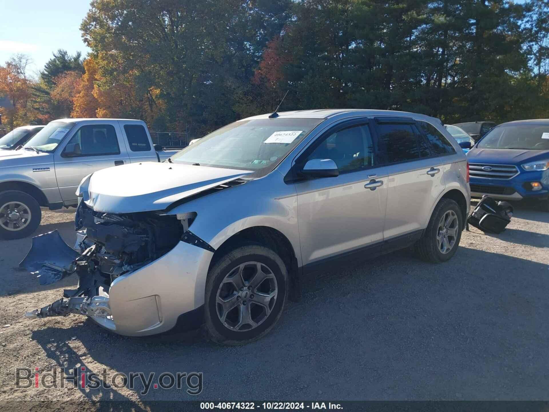 2014 FORD EDGE - VIN: 2FMDK4JCXEBA74457 - Photo 2