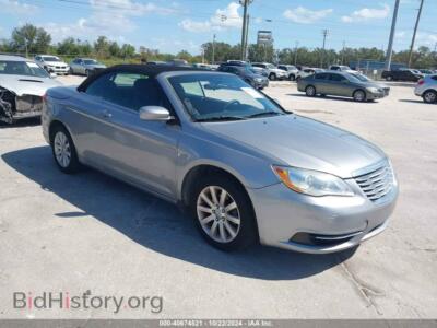 2013 Chrysler 200 Touring, silver — VIN 1C3BCBEB0DN526731, IAAI