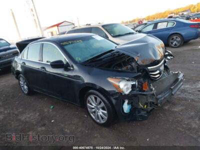 2011 Honda ACCORD 2.4 EX, черный — VIN 1HGCP2F7XBA155775, IAAI