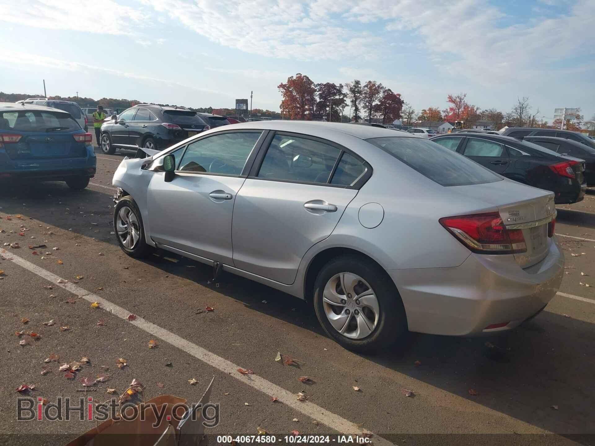 2013 HONDA CIVIC - VIN: 2HGFB2F56DH567996 - Фото 3