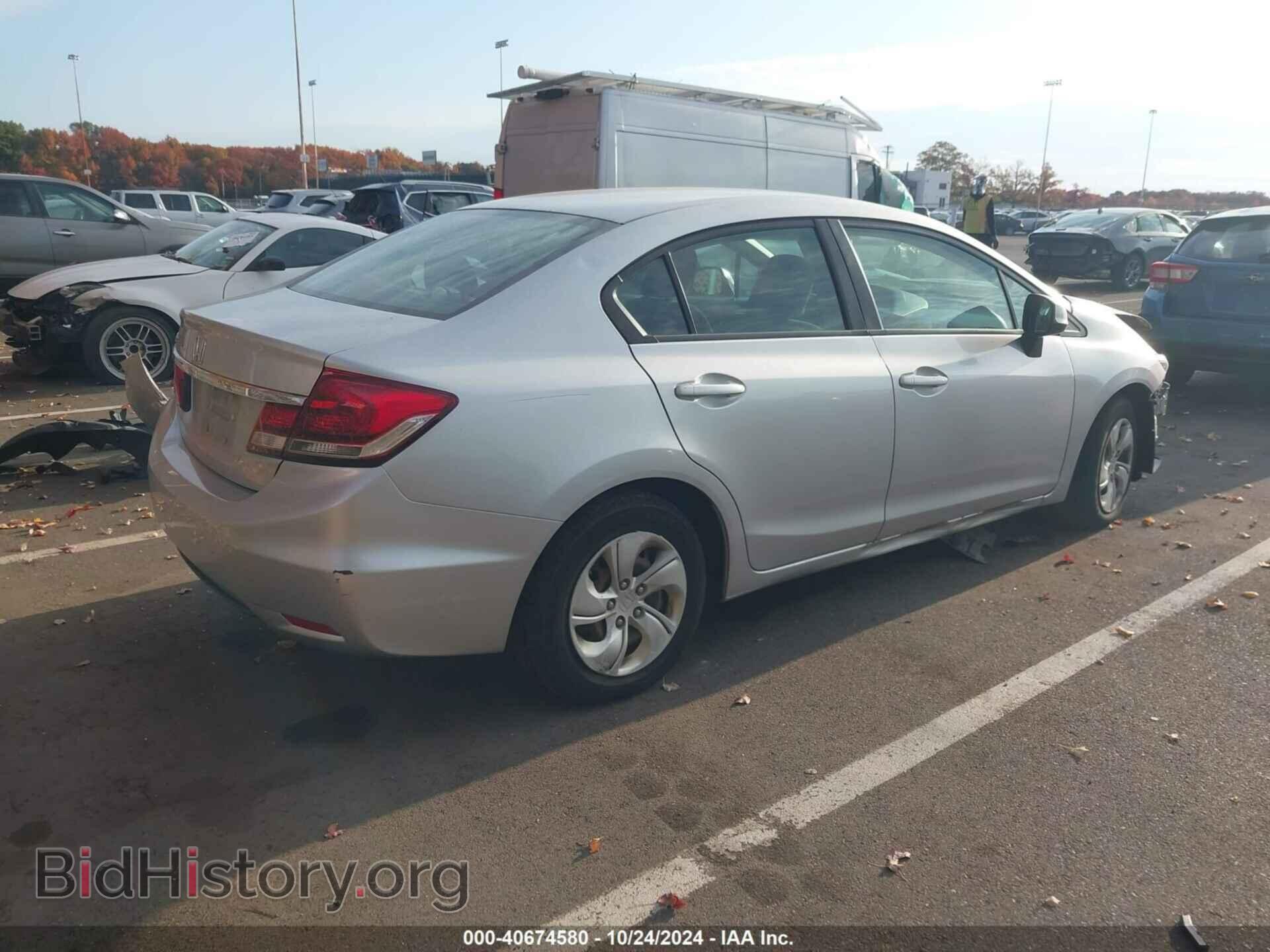 2013 HONDA CIVIC - VIN: 2HGFB2F56DH567996 - Фото 4