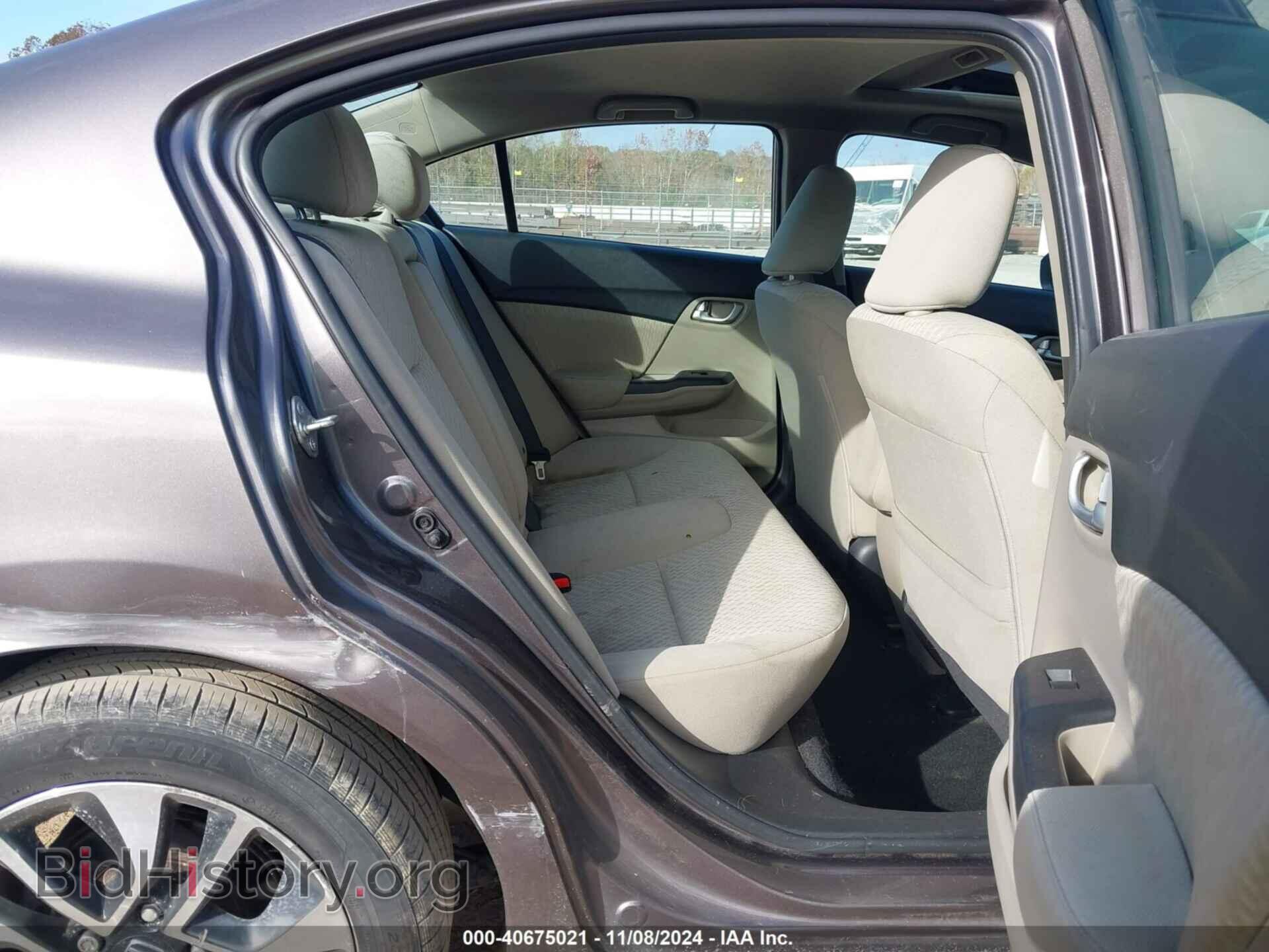 2015 HONDA CIVIC - VIN: 19XFB2F84FE037937 - Фото 8