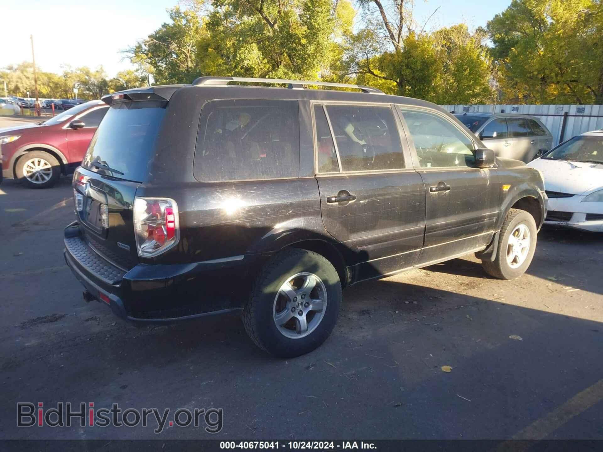 2006 HONDA PILOT - VIN: 2HKYF18486H524264 - Фото 4