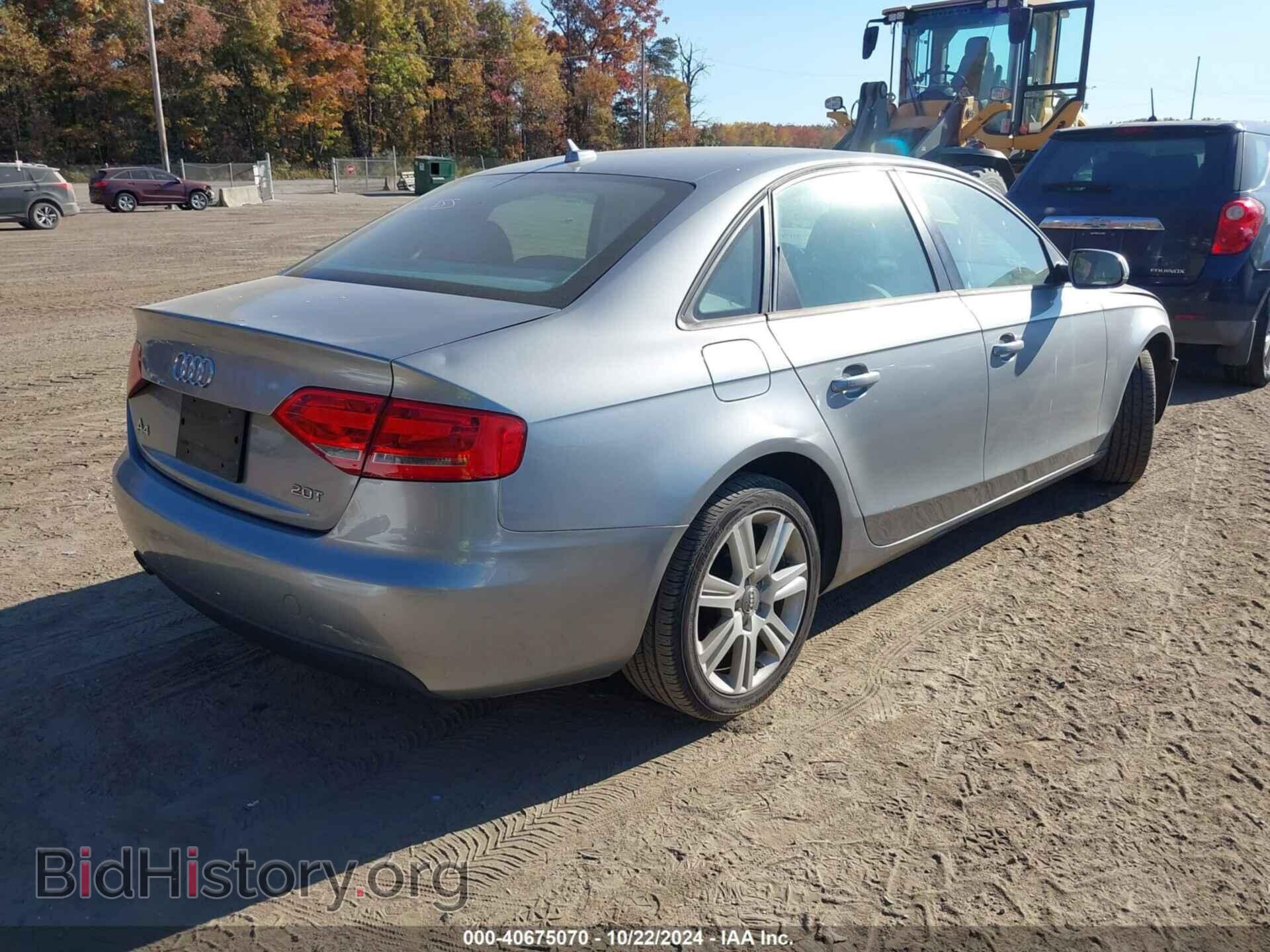 2011 AUDI A4 - VIN: WAUAFAFL7BN033154 - Фото 4