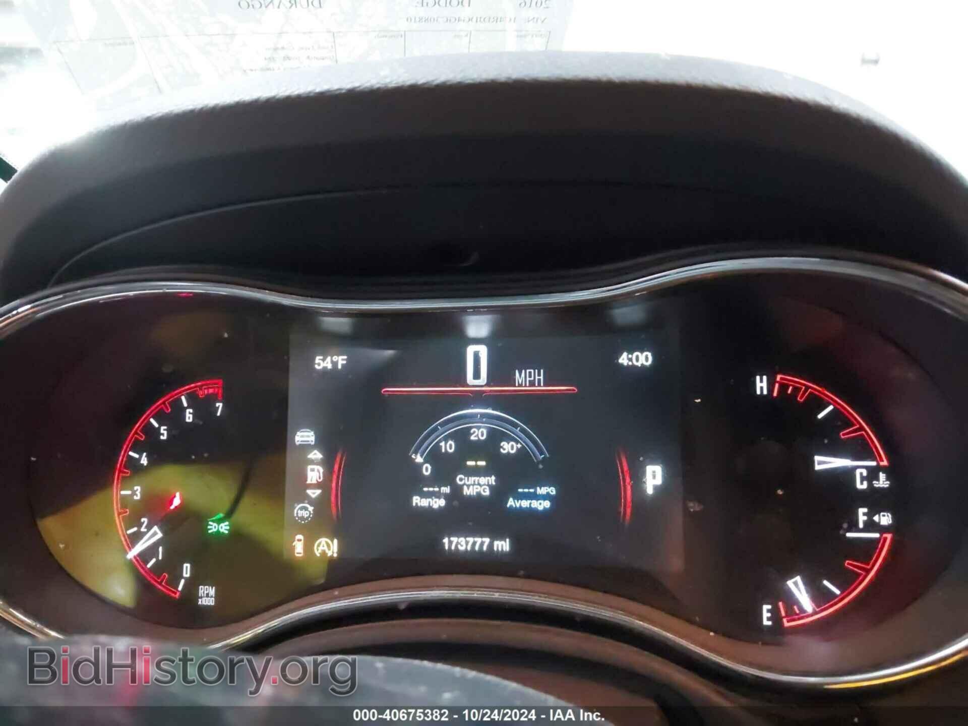2016 DODGE DURANGO - VIN: 1C4RDJDG4GC308810 - Photo 7