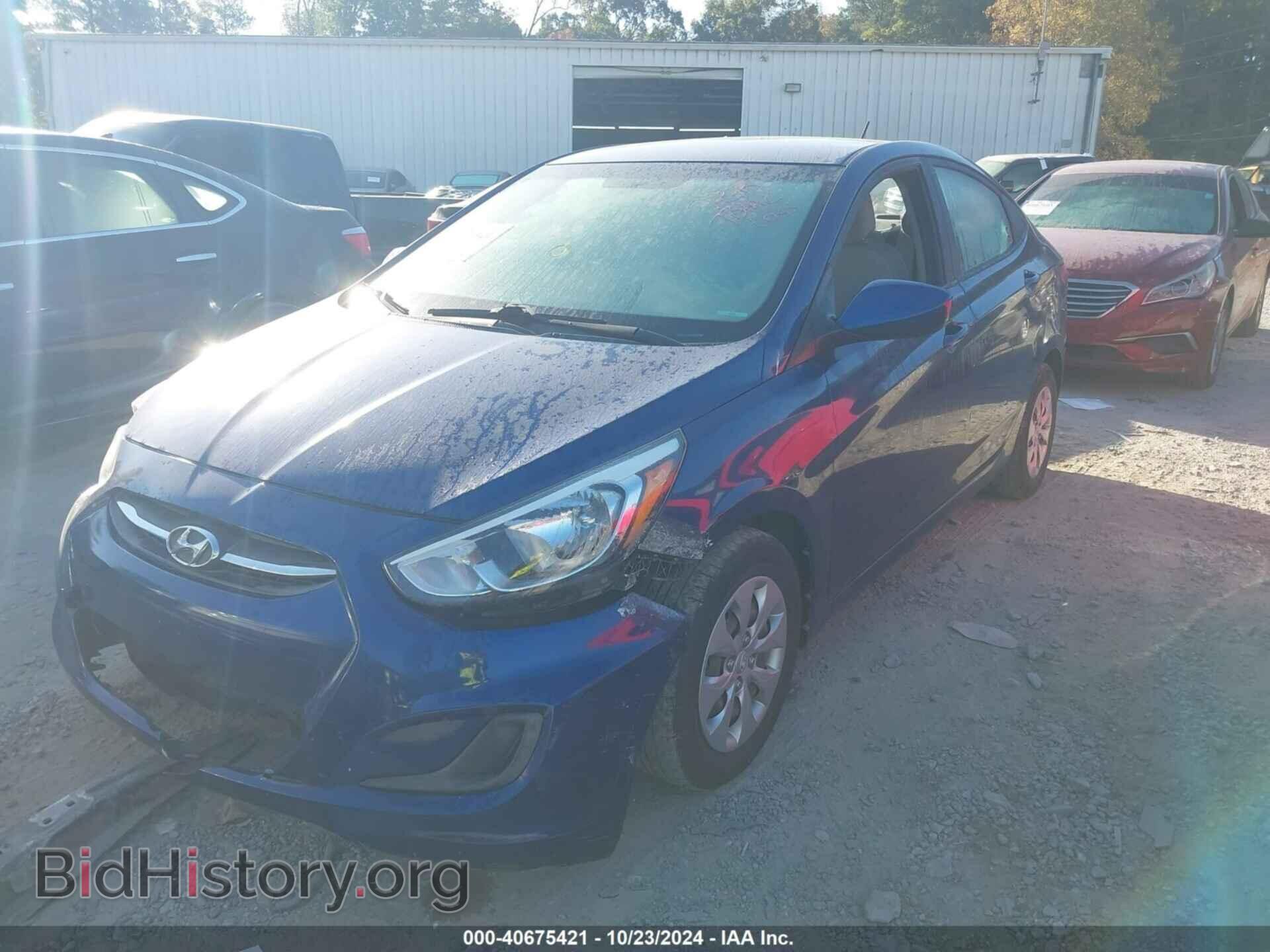 2016 HYUNDAI ACCENT - VIN: KMHCT4AE3GU162385 - Фото 2