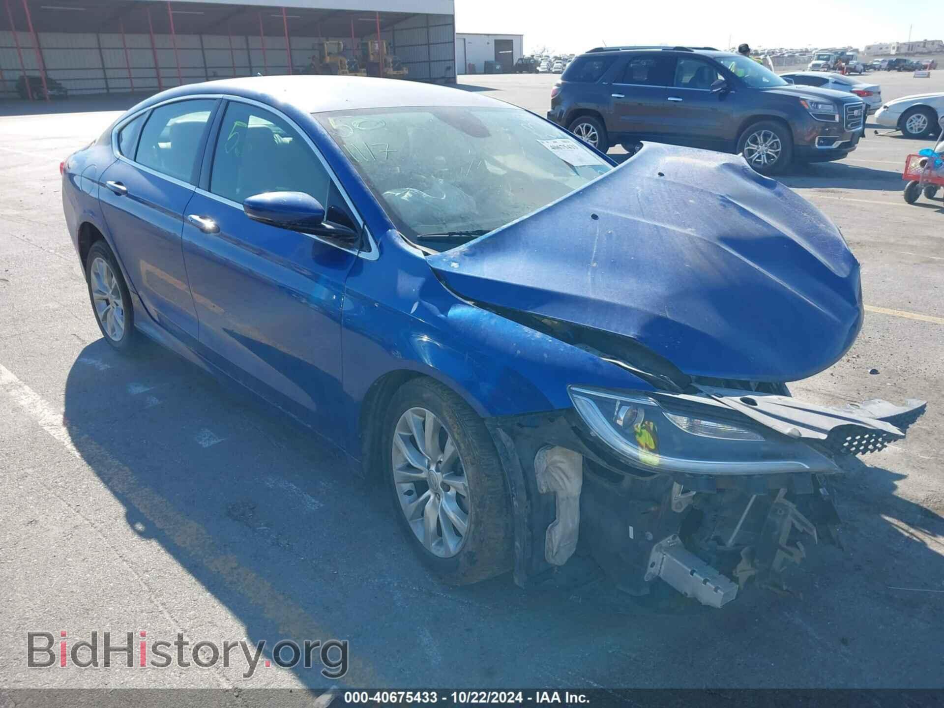 Photo 1C3CCCCB7FN562111 - CHRYSLER 200 2015