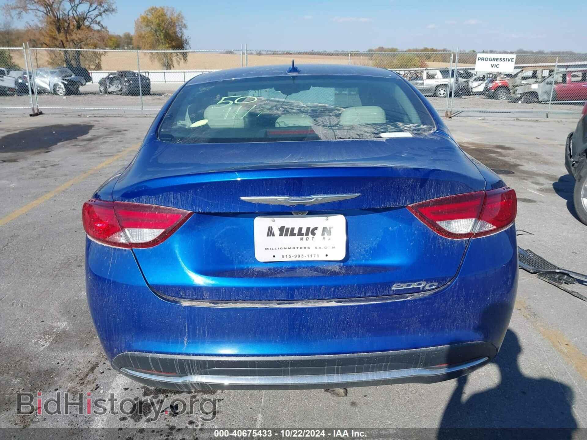 2015 CHRYSLER 200 - VIN: 1C3CCCCB7FN562111 - Photo 16