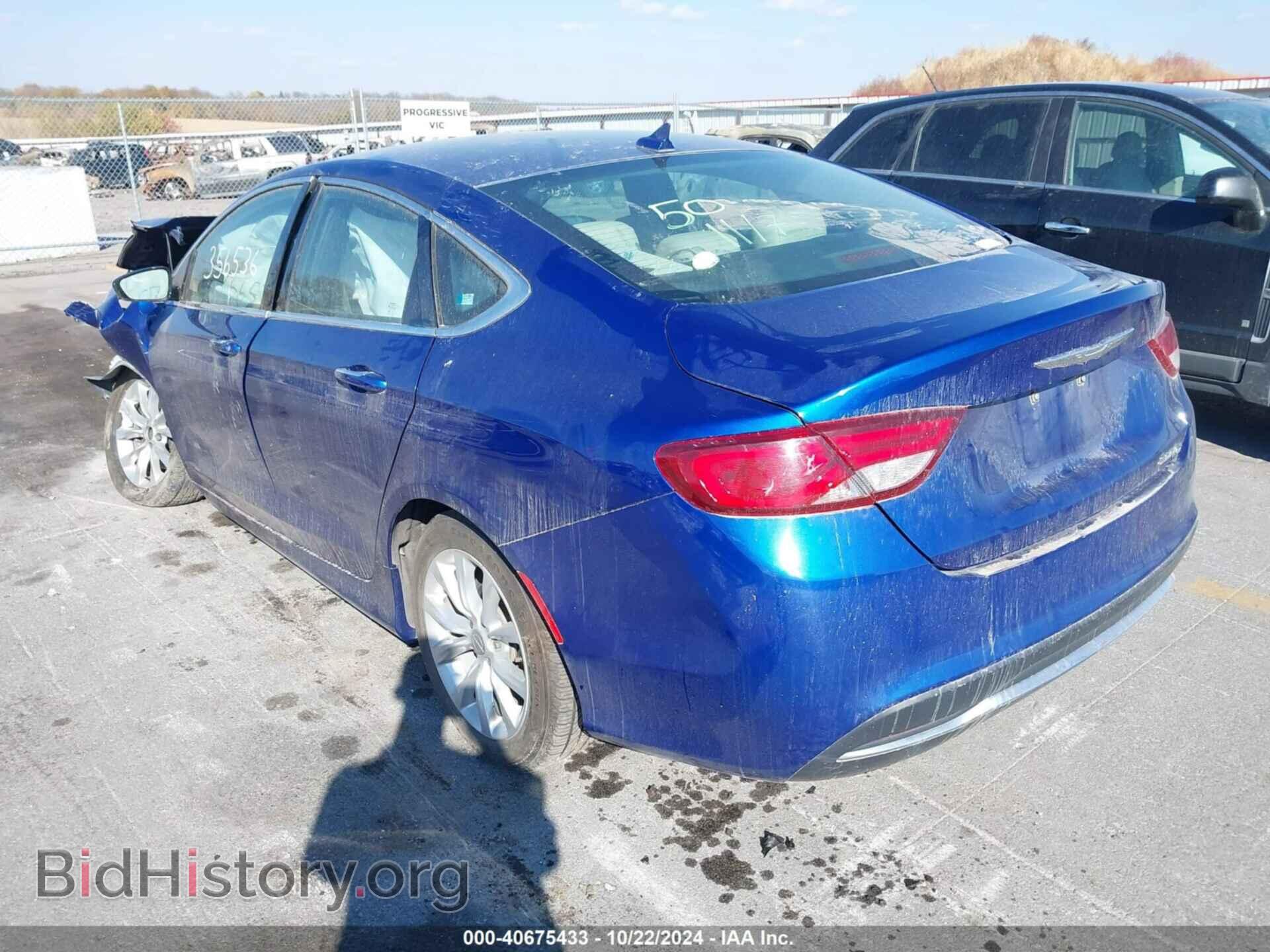 2015 CHRYSLER 200 - VIN: 1C3CCCCB7FN562111 - Photo 3