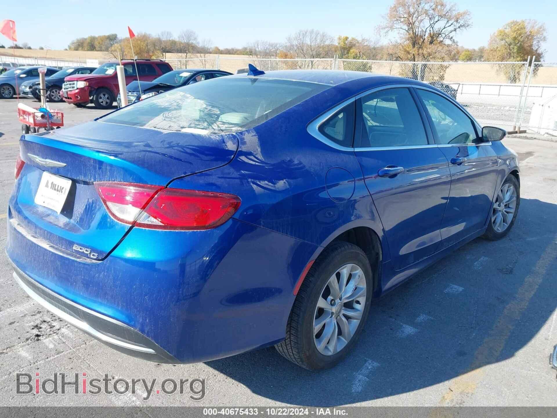 2015 CHRYSLER 200 - VIN: 1C3CCCCB7FN562111 - Photo 4