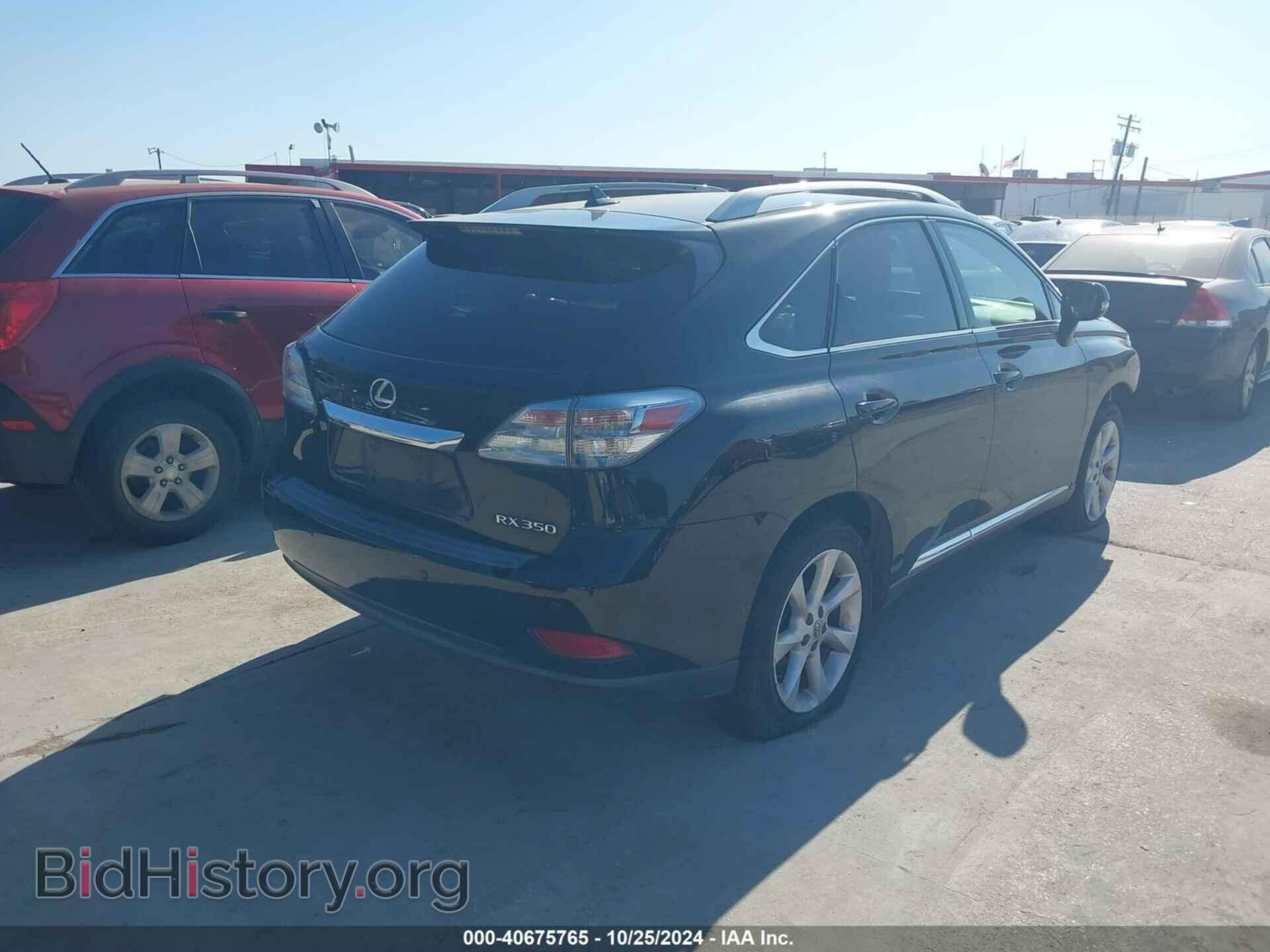 2011 LEXUS RX 350 - VIN: 2T2ZK1BA7BC050539 - Фото 4