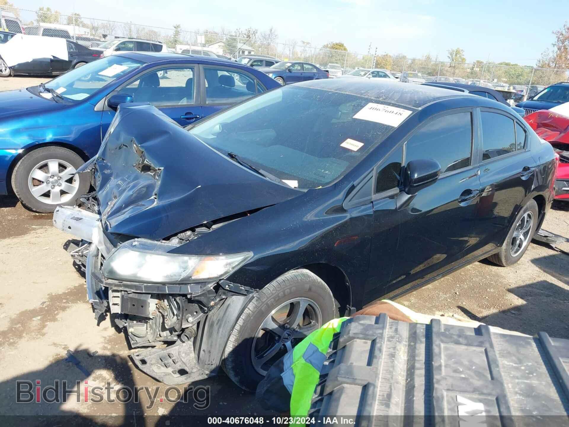 2015 HONDA CIVIC - VIN: 19XFB2F76FE015154 - Фото 2