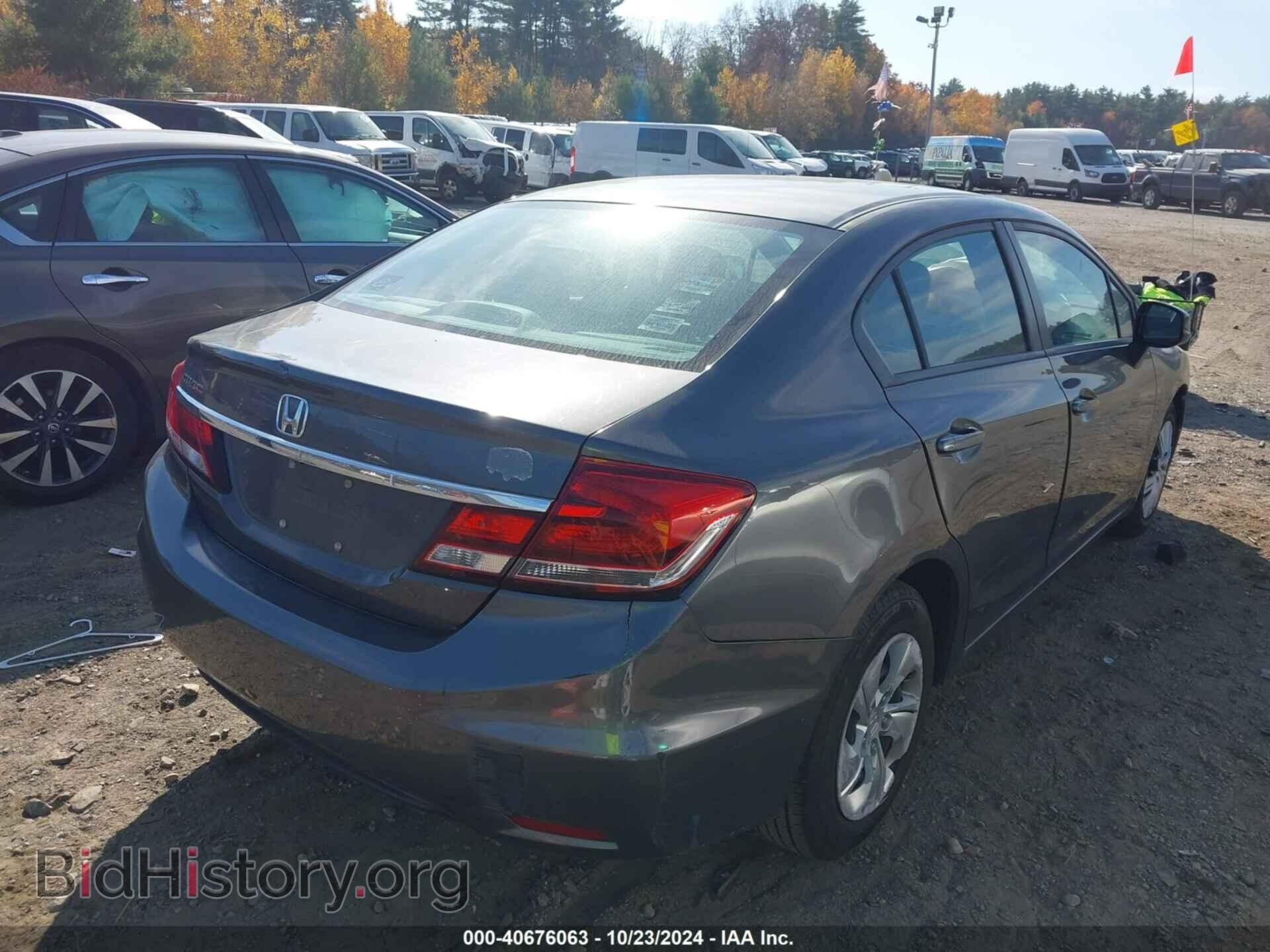 2013 HONDA CIVIC - VIN: 2HGFB2F57DH590574 - Фото 4