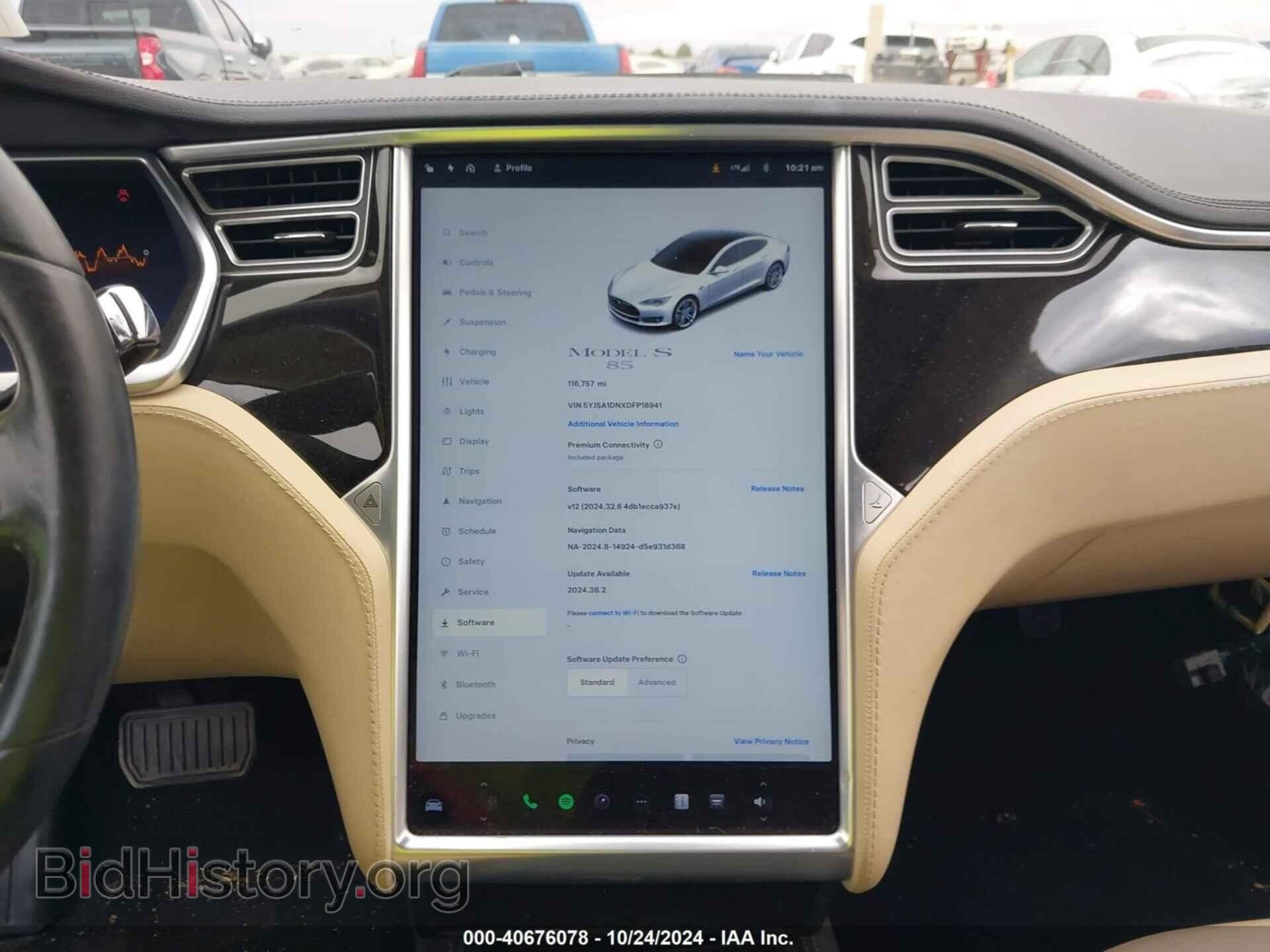 2013 TESLA MODEL S - VIN: 5YJSA1DNXDFP18941 - Photo 18