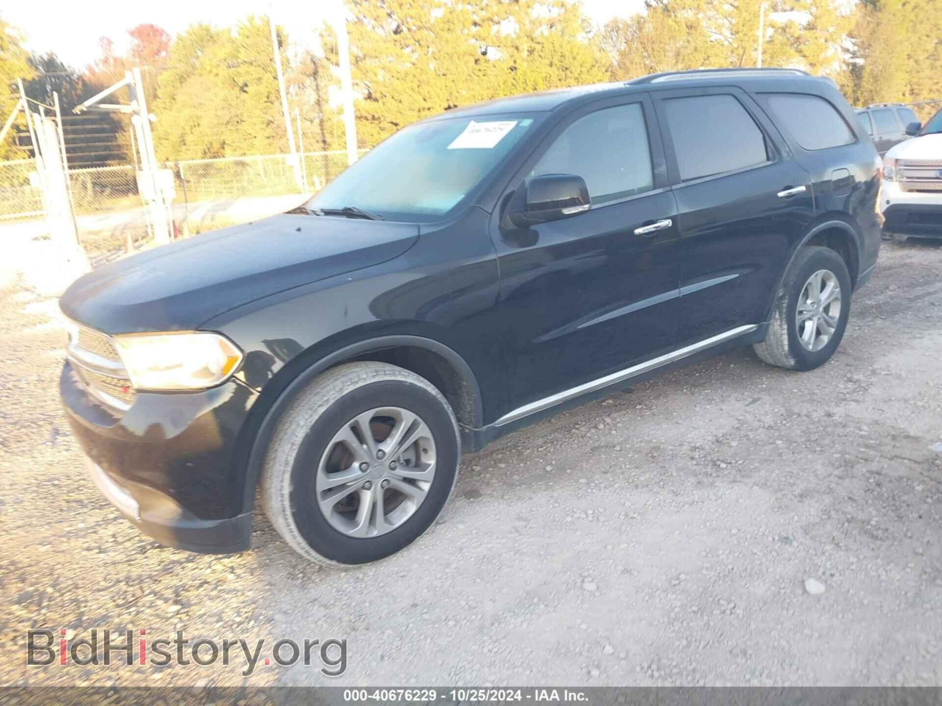 2013 DODGE DURANGO - VIN: 1C4SDHDT7DC637388 - Фото 2