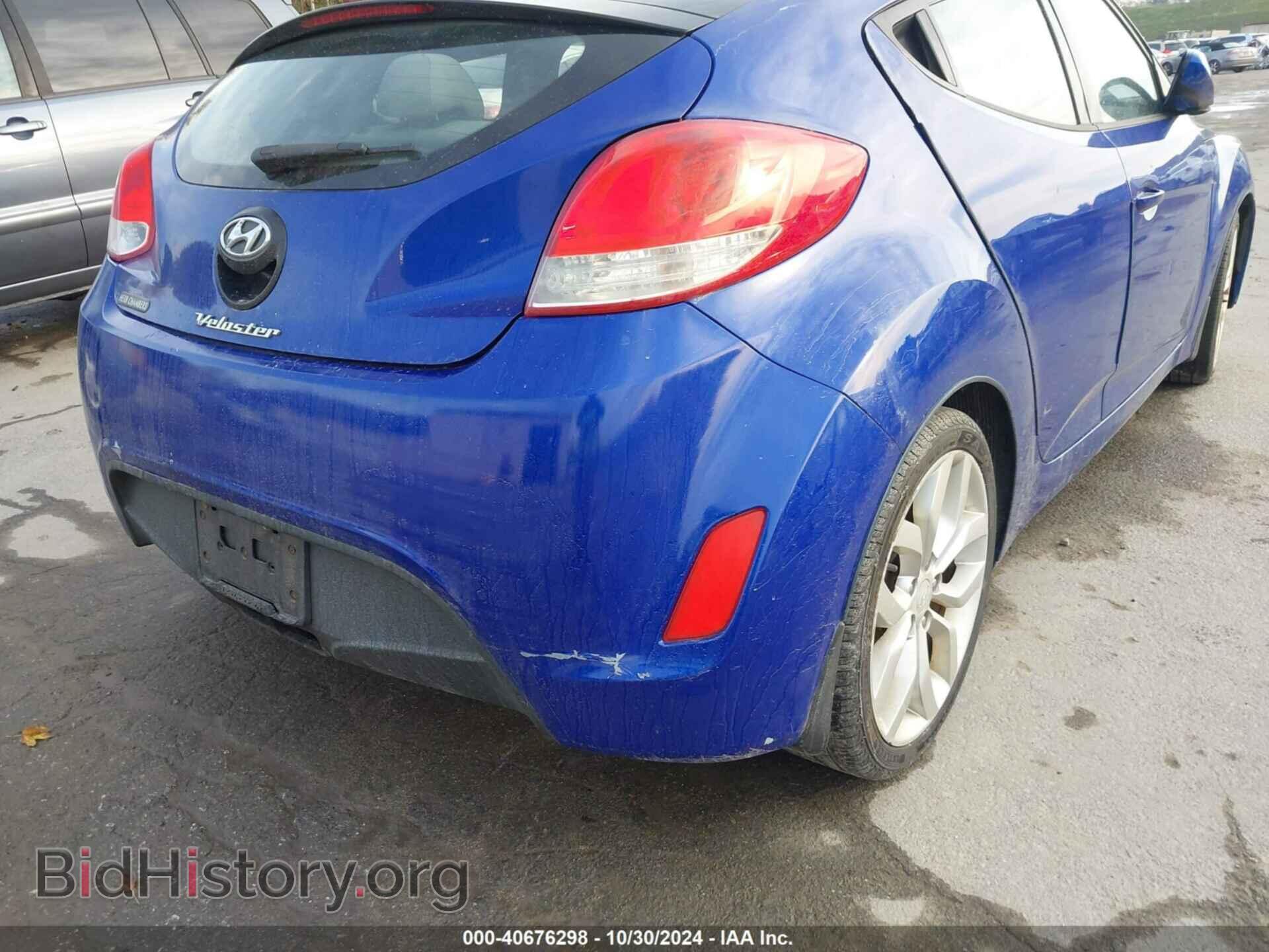 2012 HYUNDAI VELOSTER - VIN: KMHTC6AD8CU080505 - Фото 6