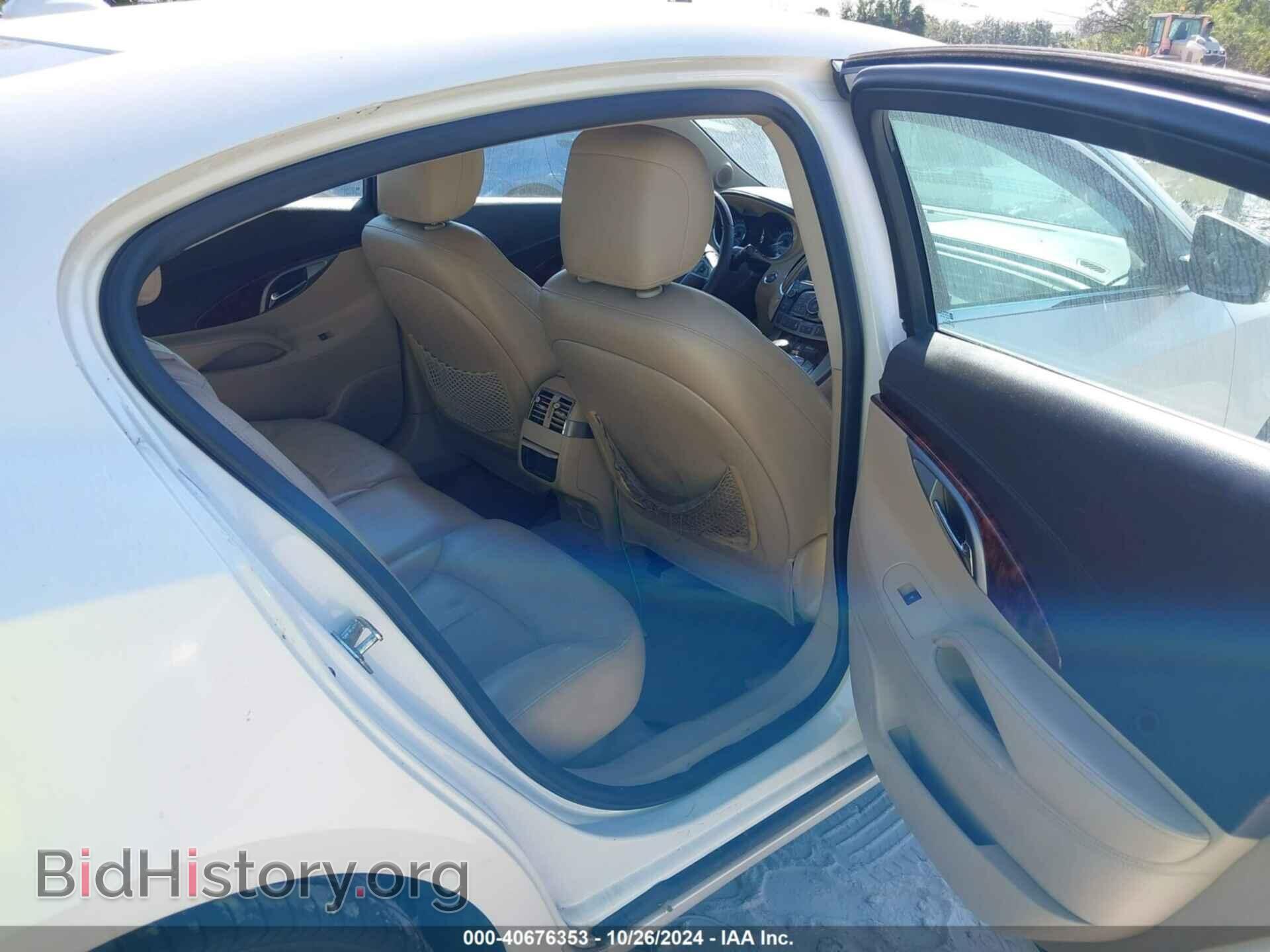 2012 BUICK LACROSSE - VIN: 1G4GJ5E31CF362749 - Фото 8