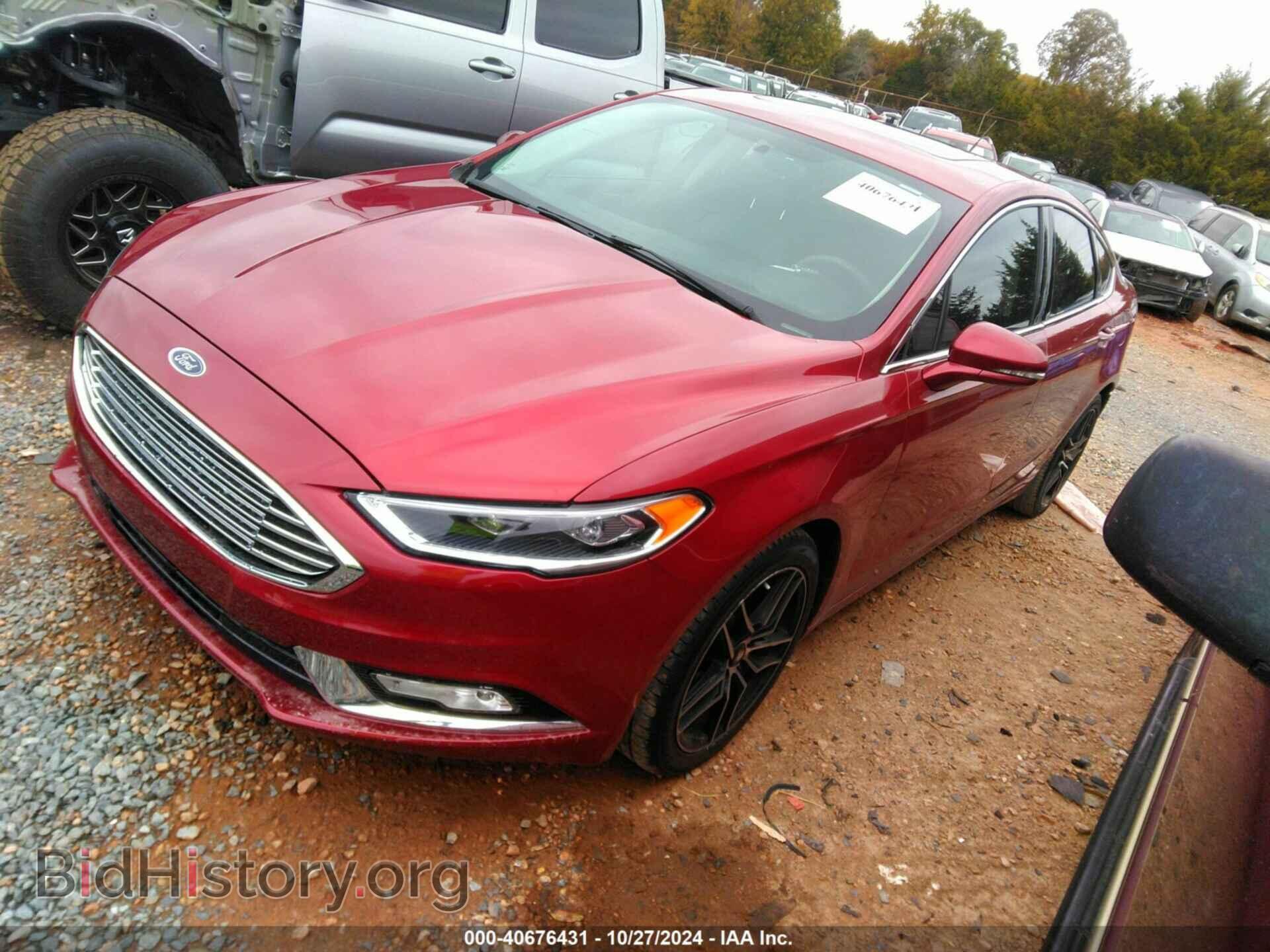 2017 FORD FUSION - VIN: 3FA6P0HD9HR249749 - Фото 2