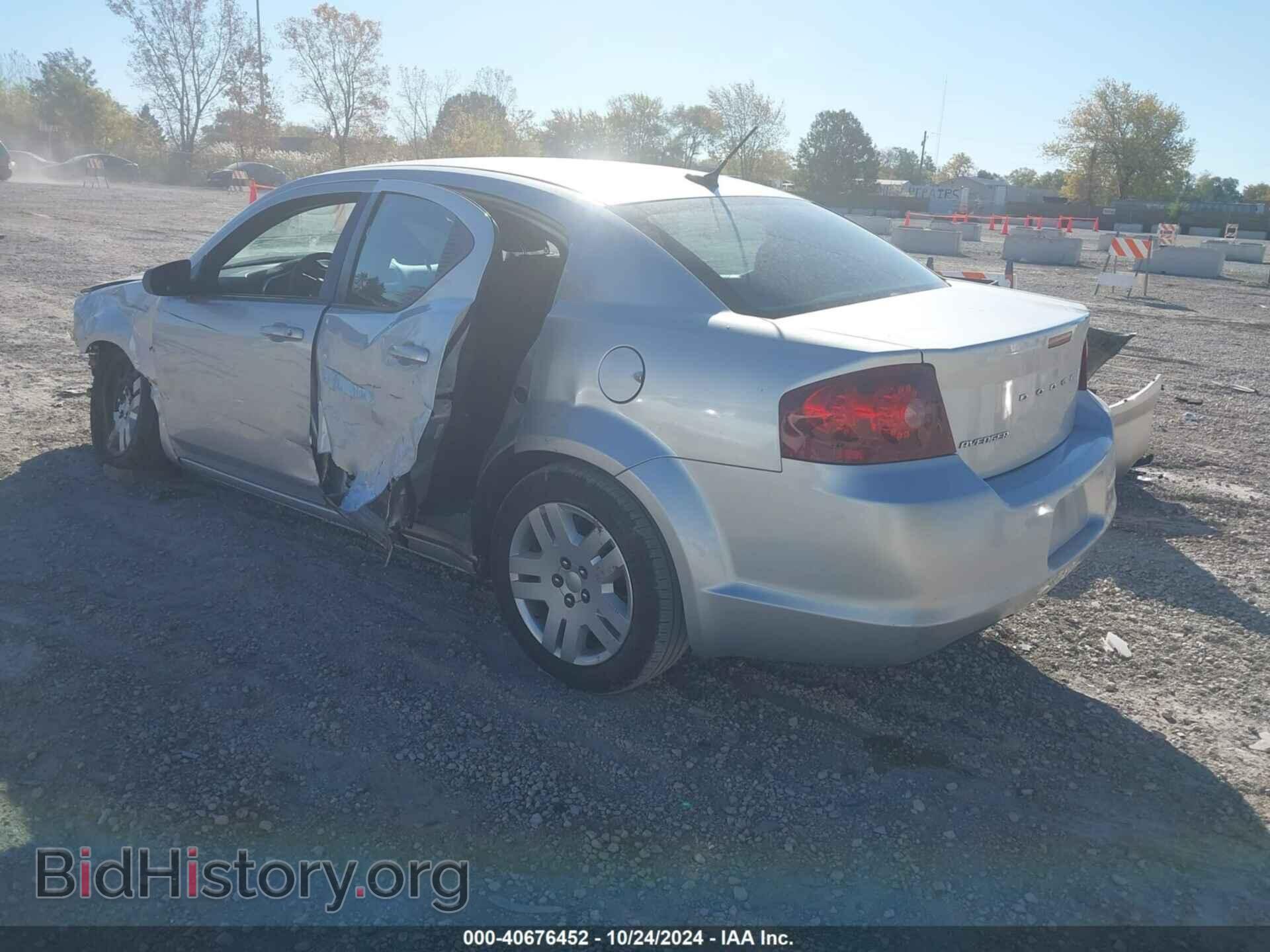 2012 DODGE AVENGER - VIN: 1C3CDZAB3CN294446 - Фото 3