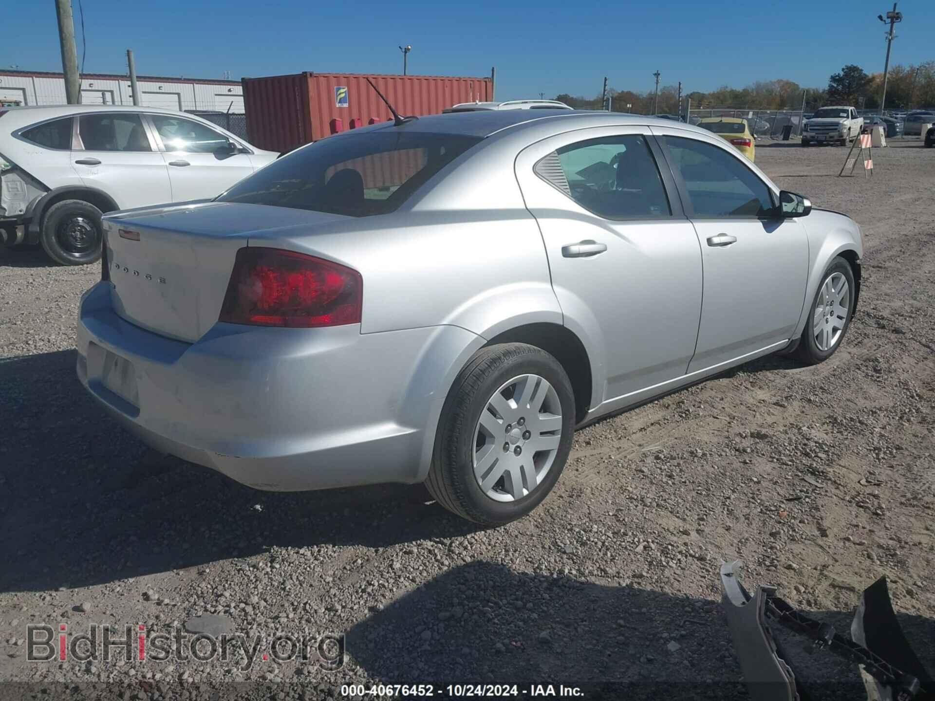 2012 DODGE AVENGER - VIN: 1C3CDZAB3CN294446 - Фото 4