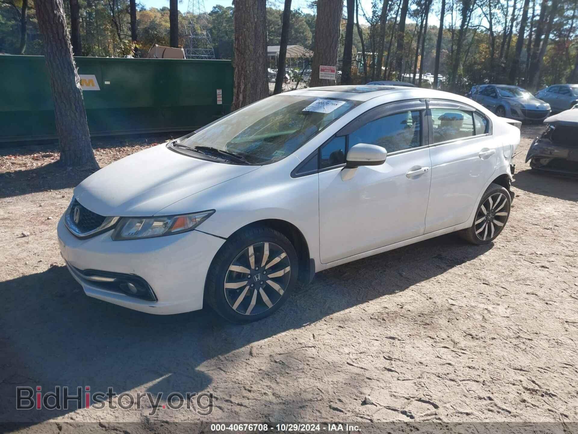 2015 HONDA CIVIC - VIN: 19XFB2F93FE074664 - Фото 2