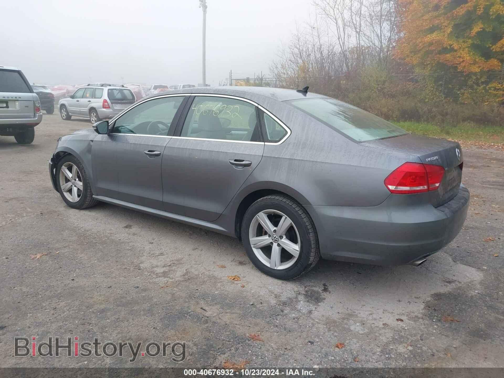 2012 VOLKSWAGEN PASSAT - VIN: 1VWBP7A39CC062602 - Фото 3