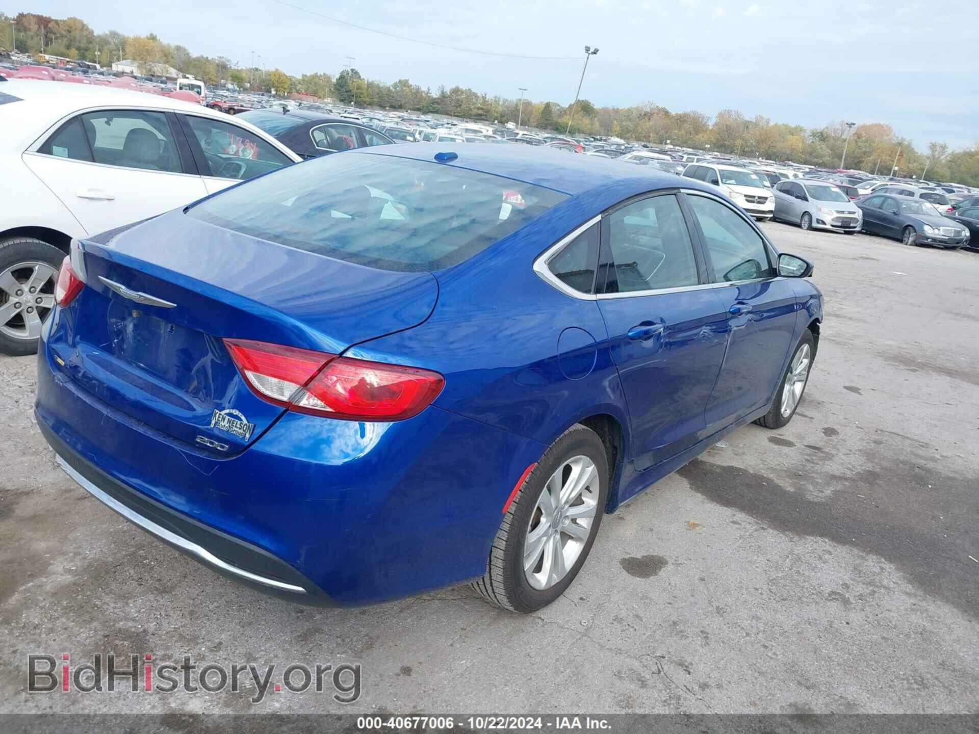 2015 CHRYSLER 200 - VIN: 1C3CCCAB1FN719747 - Фото 4