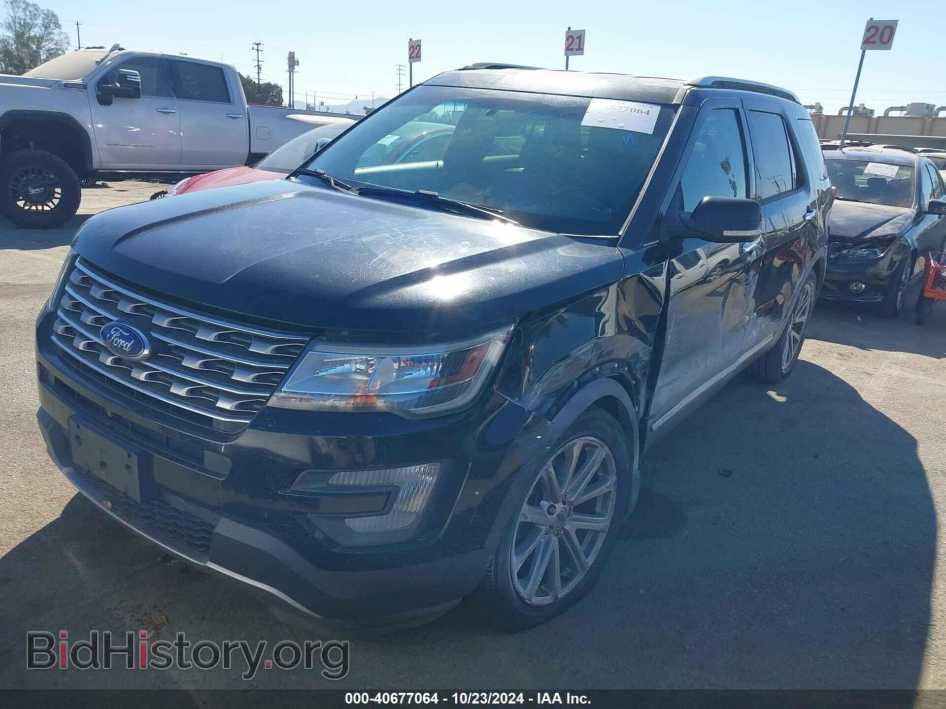 2016 FORD EXPLORER - VIN: 1FM5K7FH7GGD35016 - Фото 2