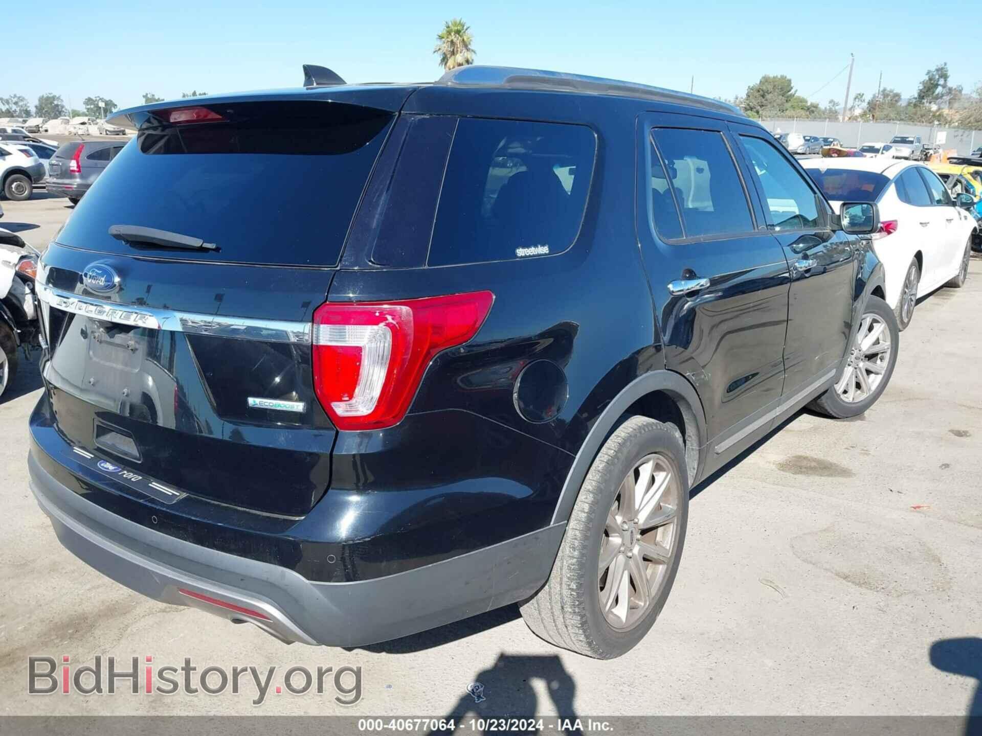2016 FORD EXPLORER - VIN: 1FM5K7FH7GGD35016 - Фото 4