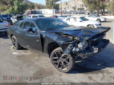 2019 Dodge CHALLENGER SXT, black — VIN 2C3CDZAG1KH684447, IAAI