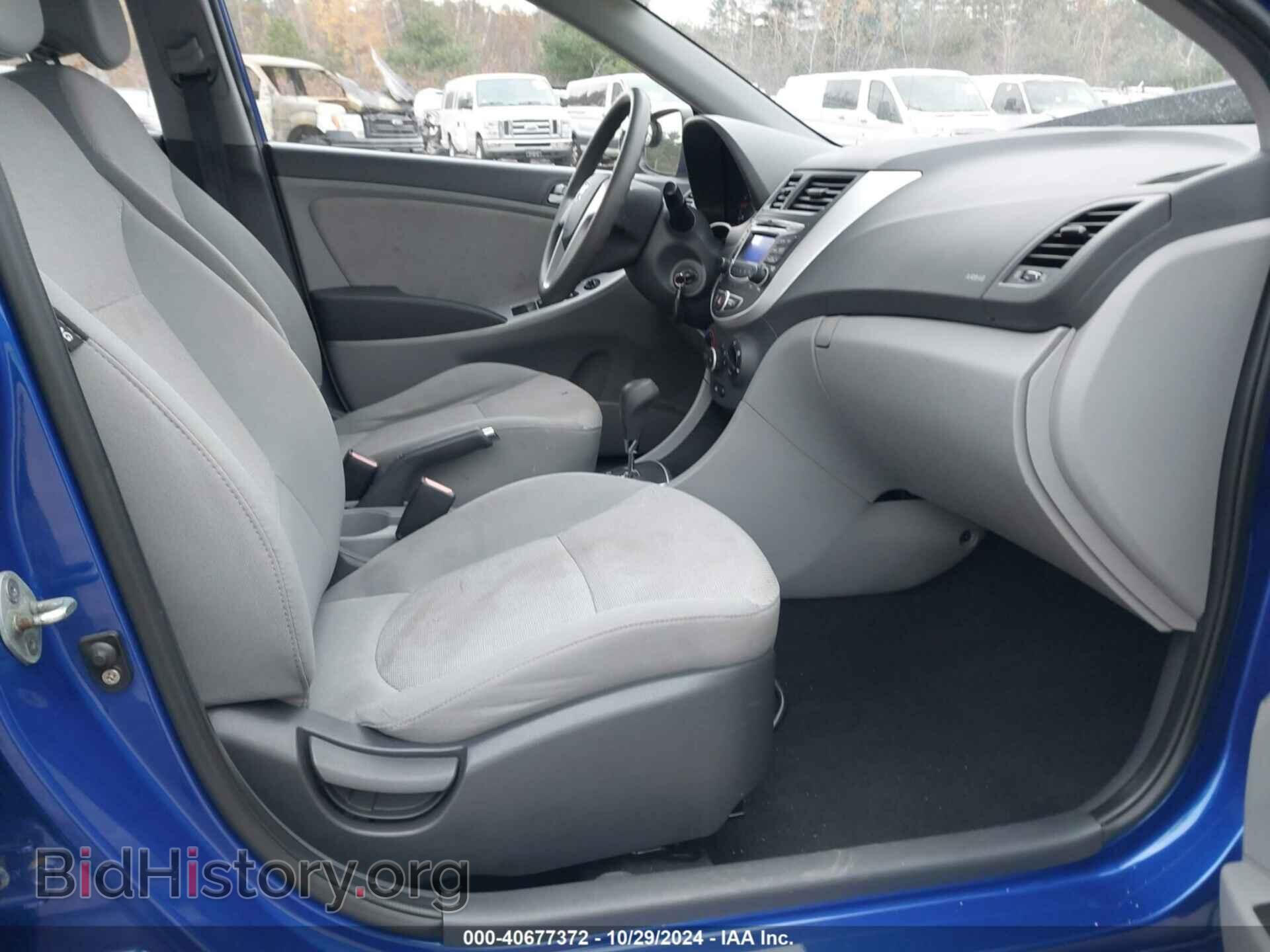 2012 HYUNDAI ACCENT - VIN: KMHCT4AEXCU061595 - Фото 5