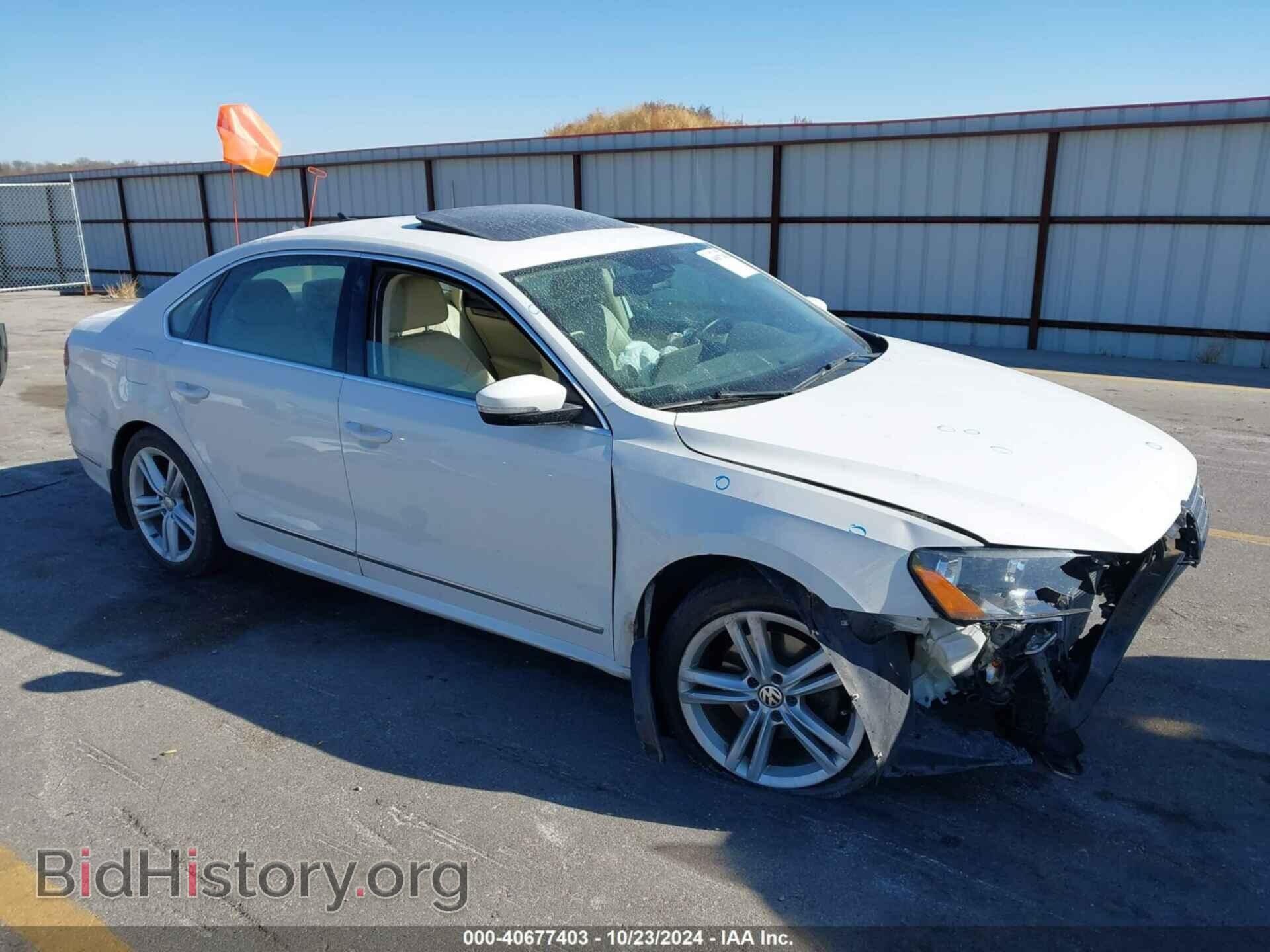 Photo 1VWCN7A36DC046479 - VOLKSWAGEN PASSAT 2013